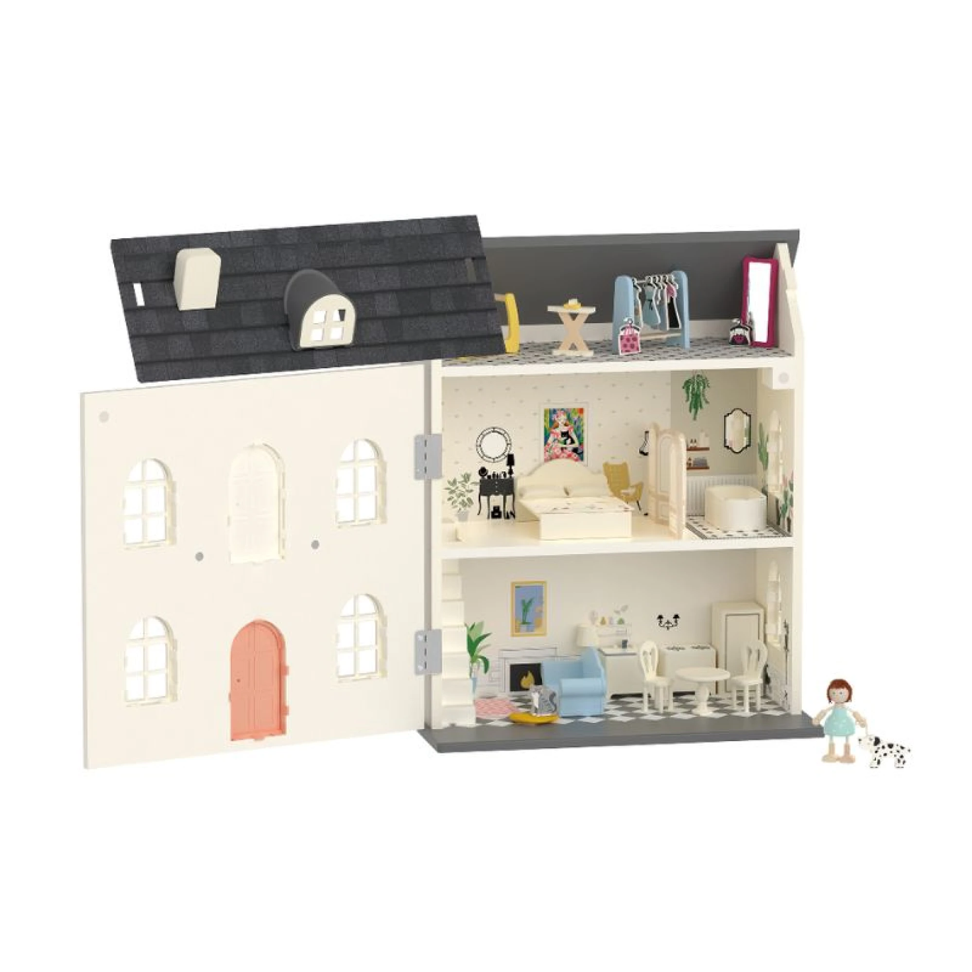 Classic World Toys Vintage Dollhouse