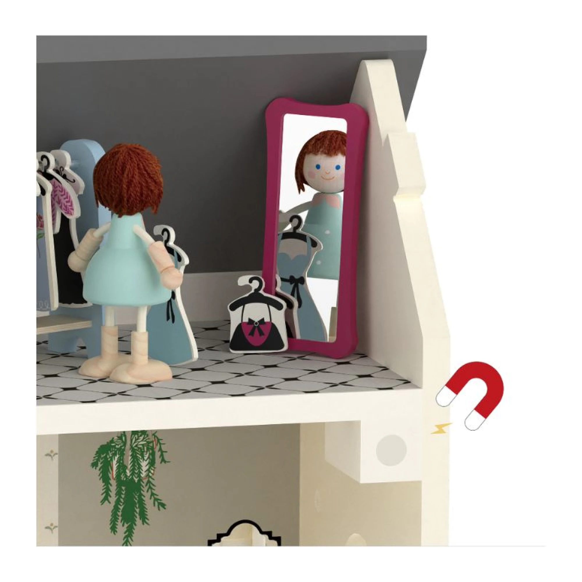 Classic World Toys Vintage Dollhouse