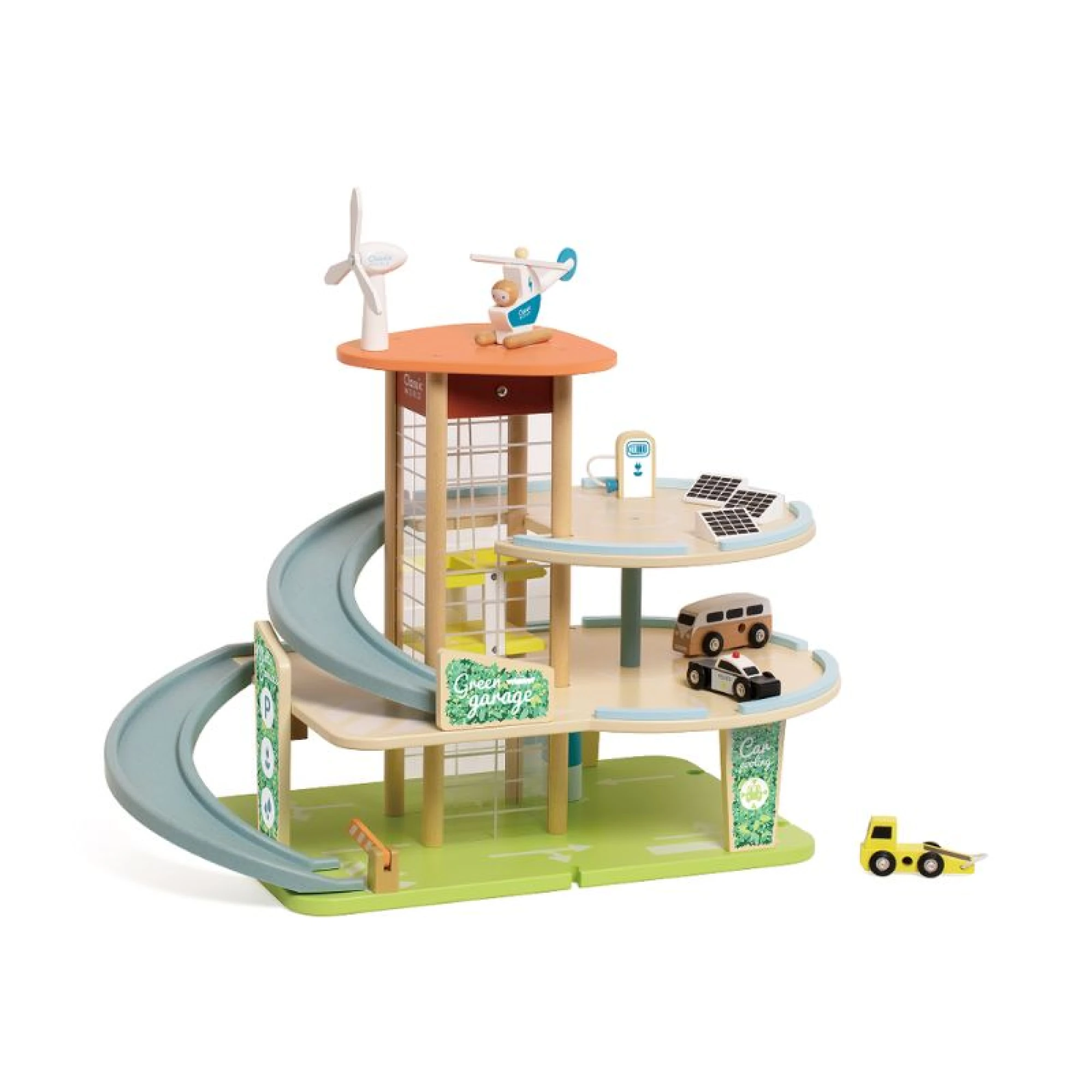 Classic World Toys Green Garage