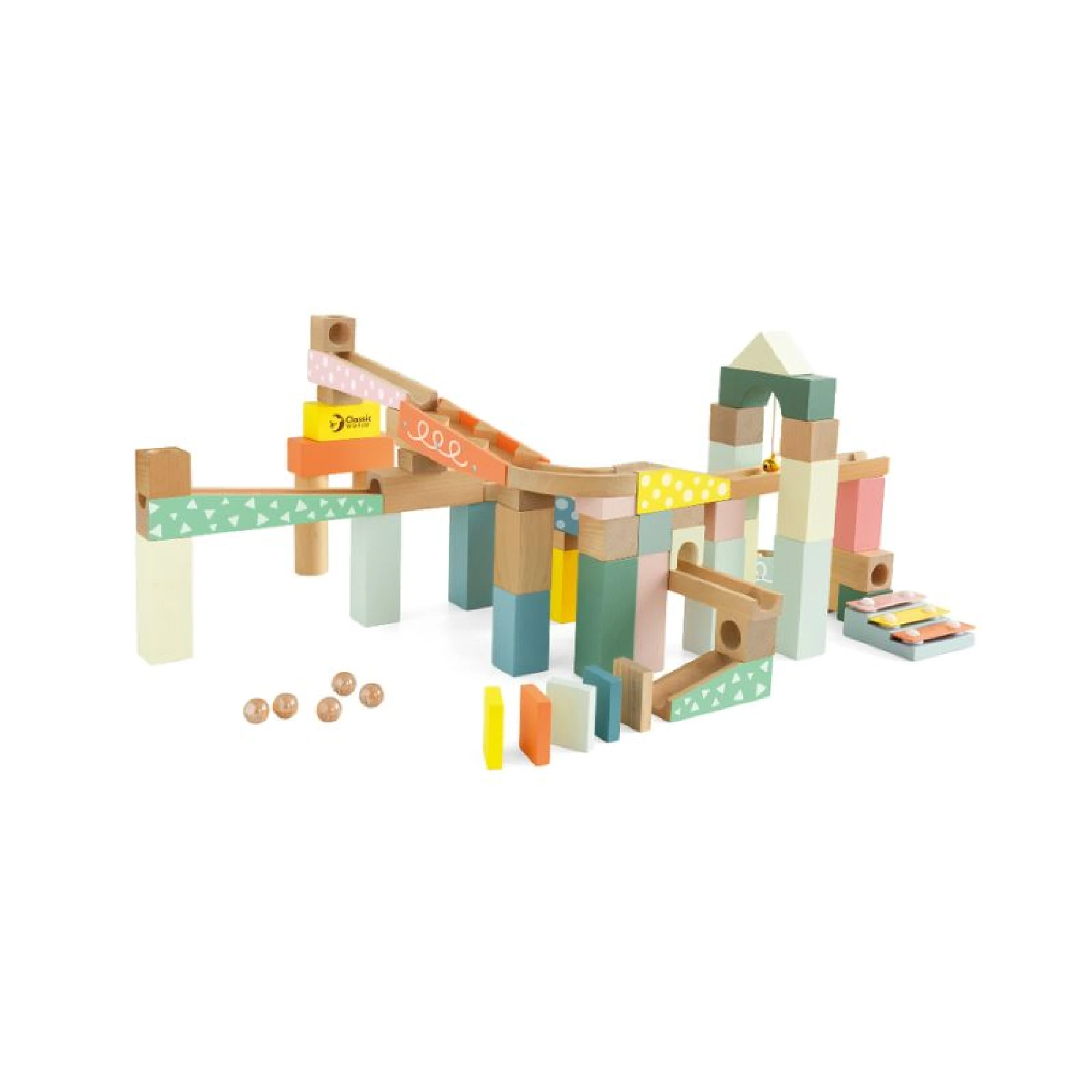 Classic World Toys Marble Blocks