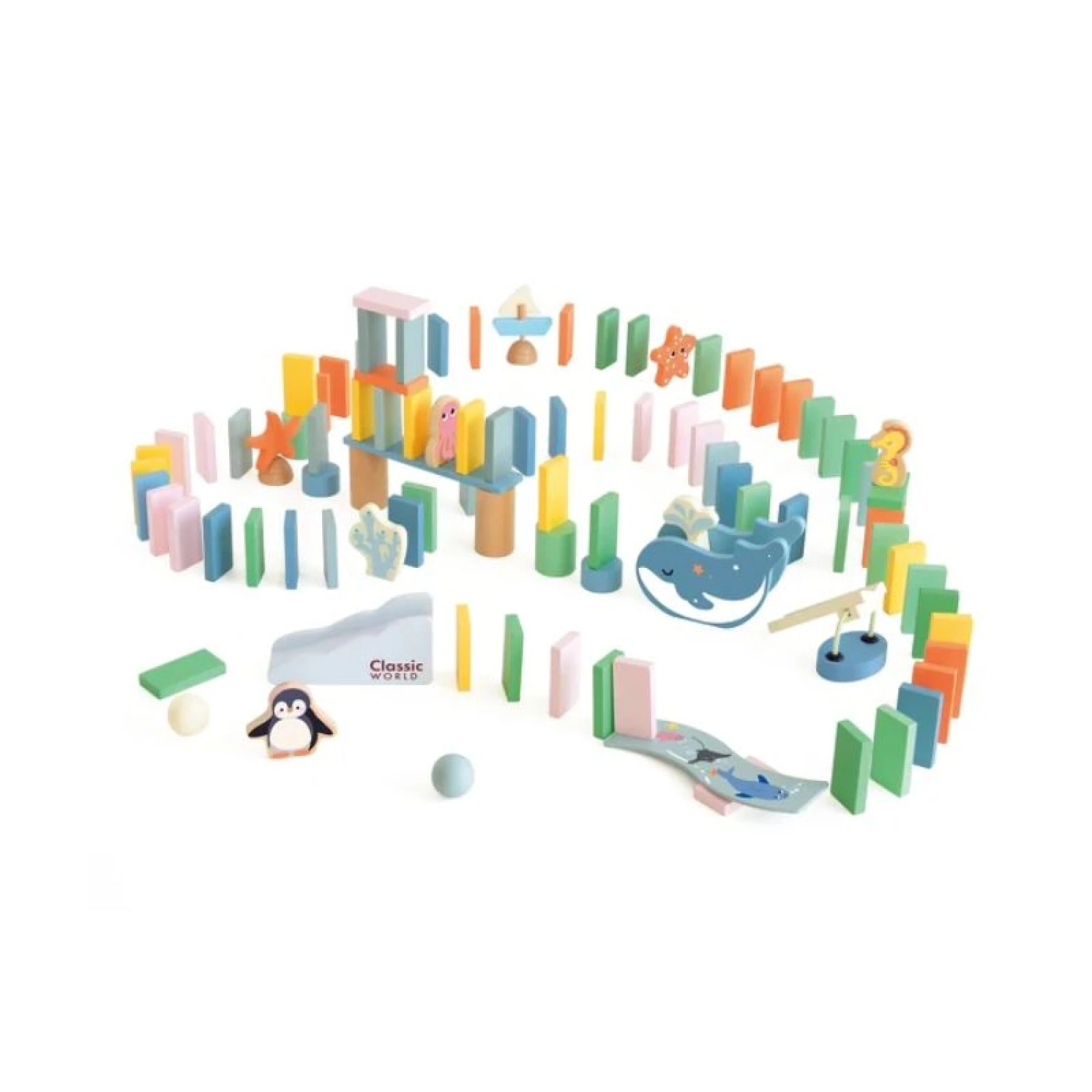 Classic World Toys - Ocean Dominoes