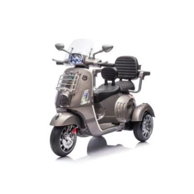 Vespa Electric Motorcycle 3wheels 12V - Grey