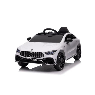 Licenced Mercedes Amg Electric Car for Kids 12V - White