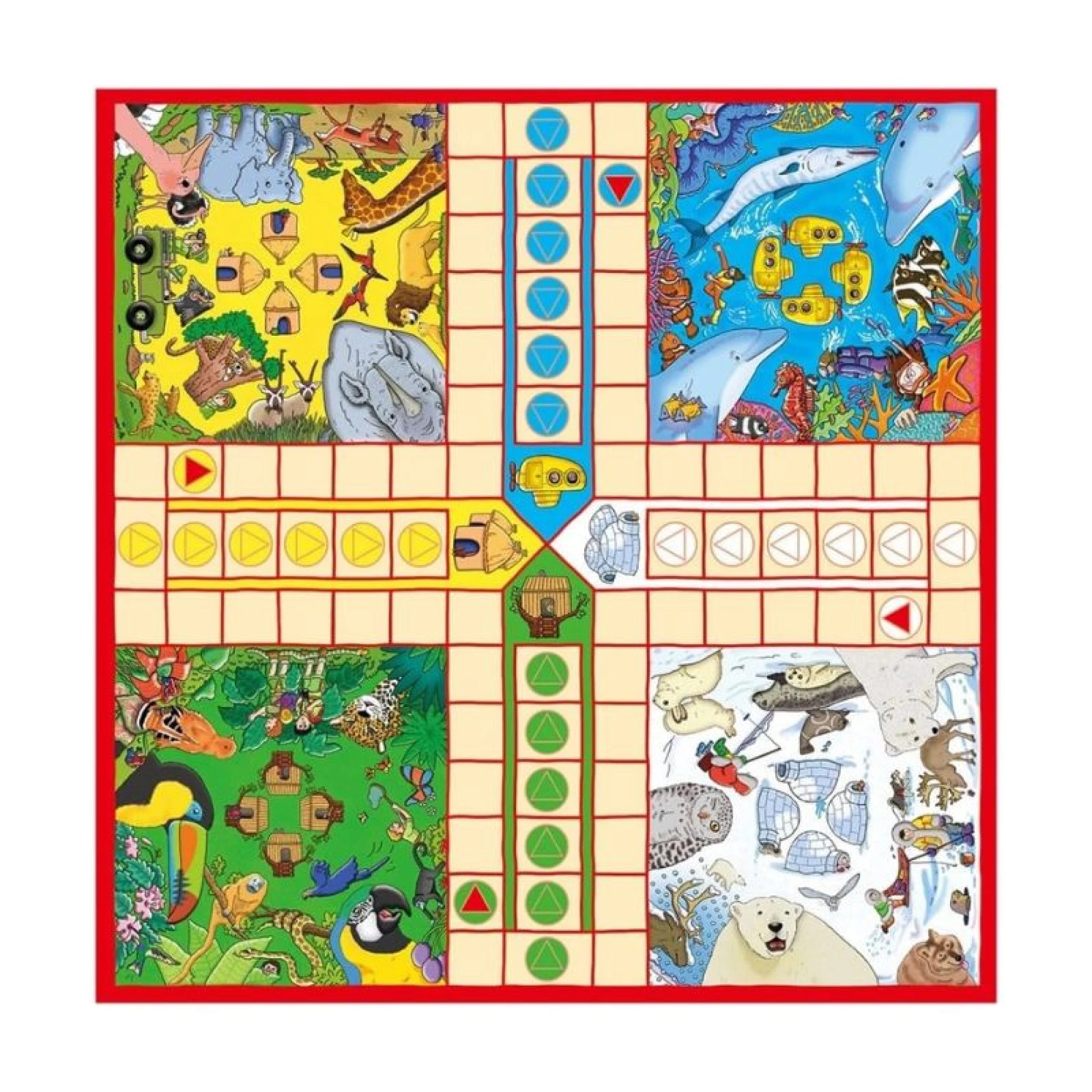 Galt Snakes and Ladders and Ludo - 2 in 1 Board Games