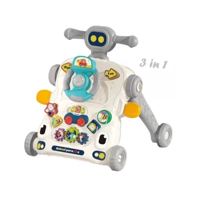 Bebe Stars Activity Walker Robbie 3in1 Grey
