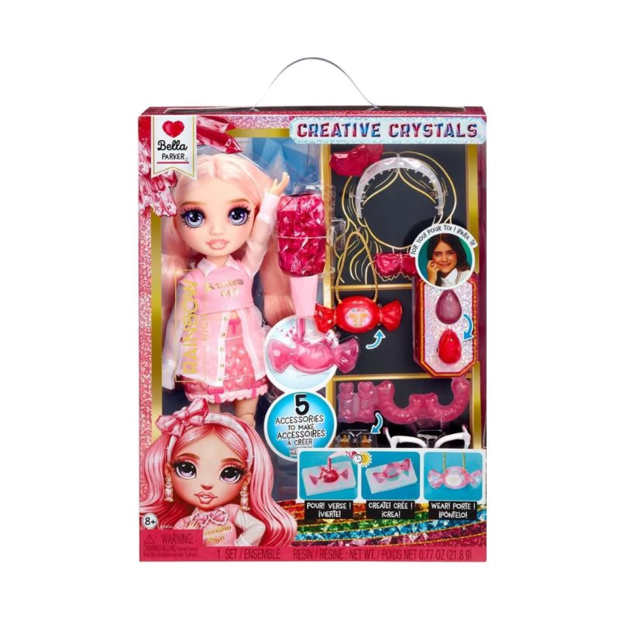 Rainbow High Rainbow Creative Crystal 28cm Fashion Doll - Bella