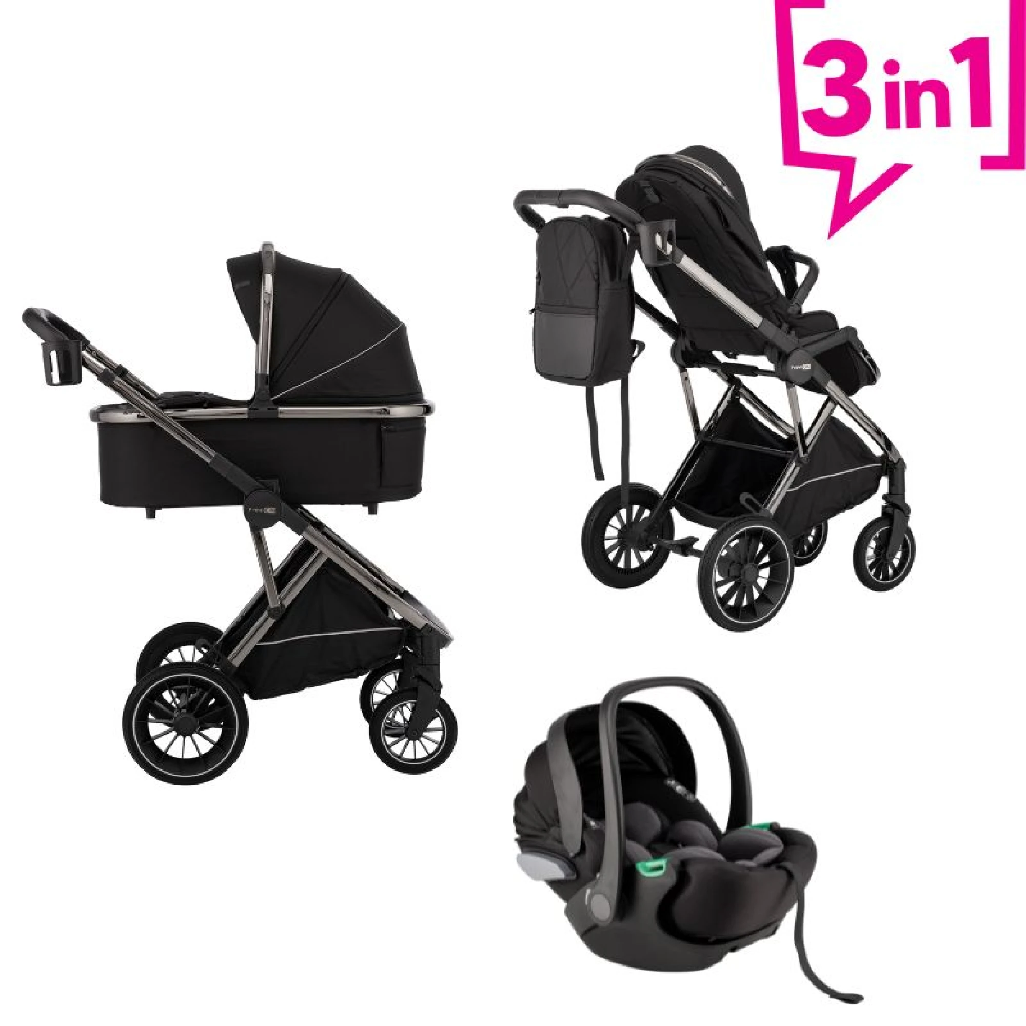 FreeOn 3-in-1 Allegro Stroller