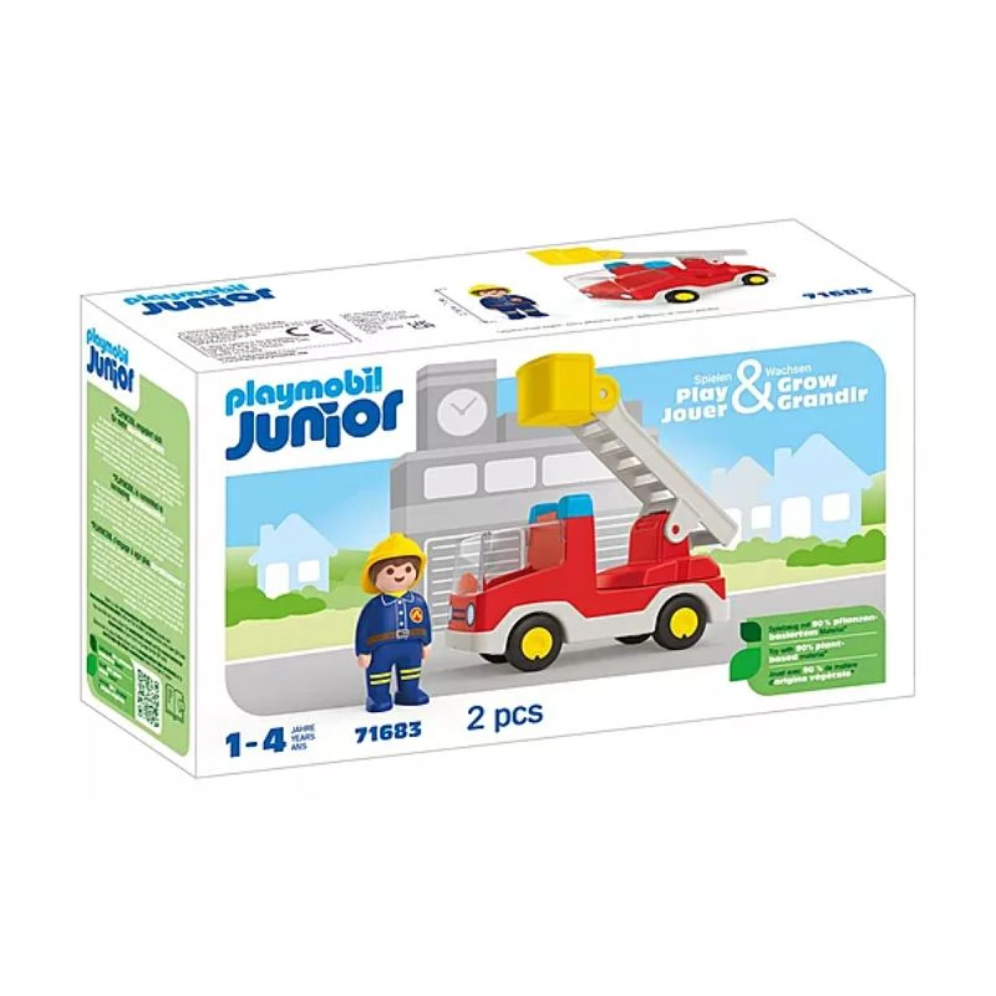 Playmobil Junior Ladder Unit Fire Truck