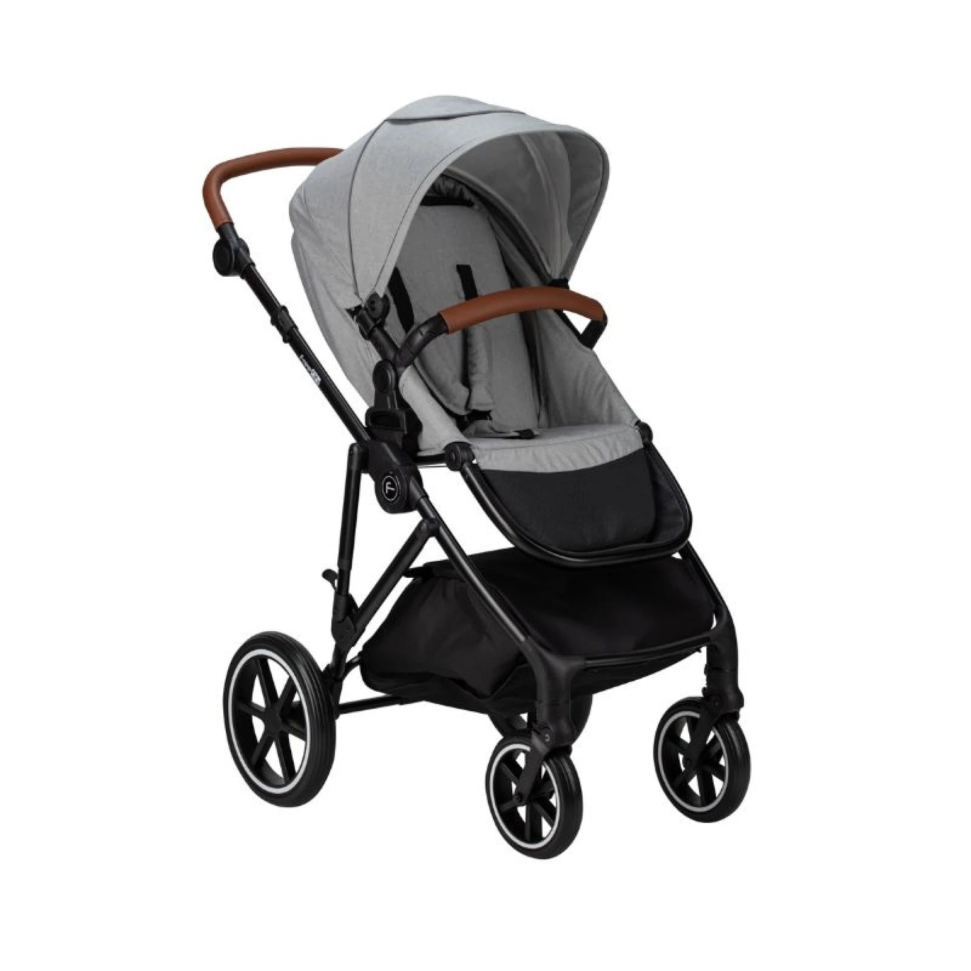 FreeOn Stroller Travel System, 4 in 1, Zen Deluxe, light gray