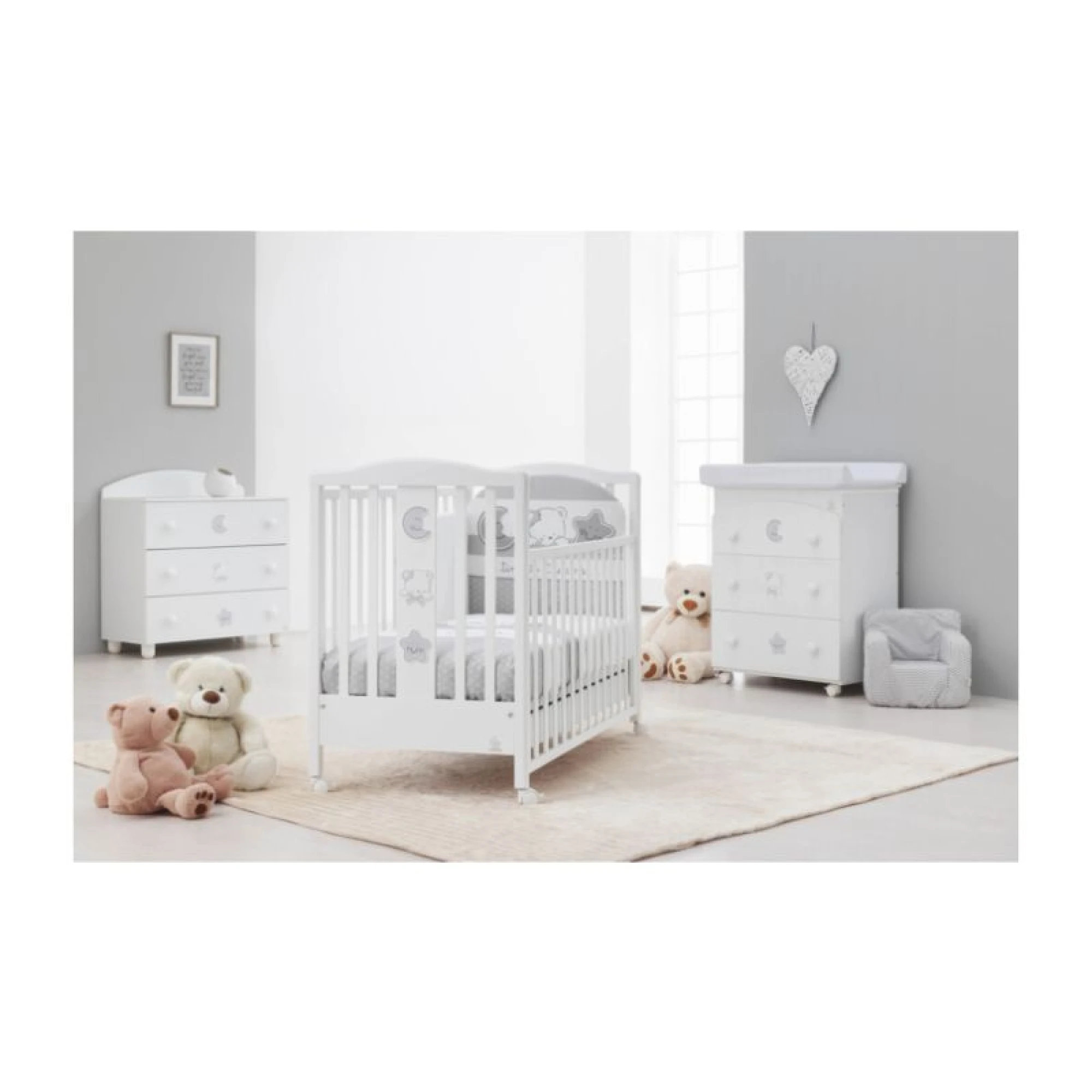 Italbaby Dream White Bed