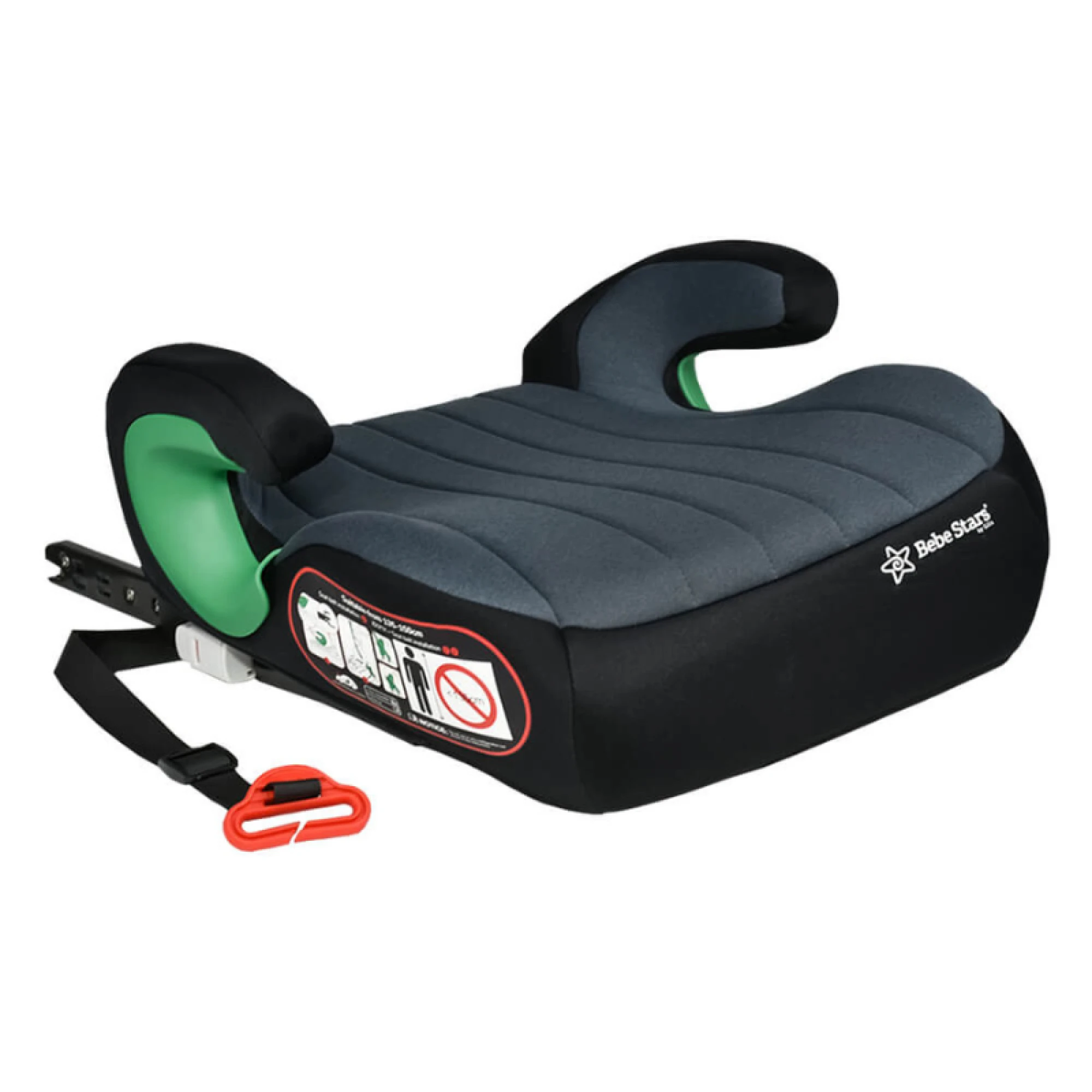 Car Seat Booster Isofix i-Size Grey 22-36 kg