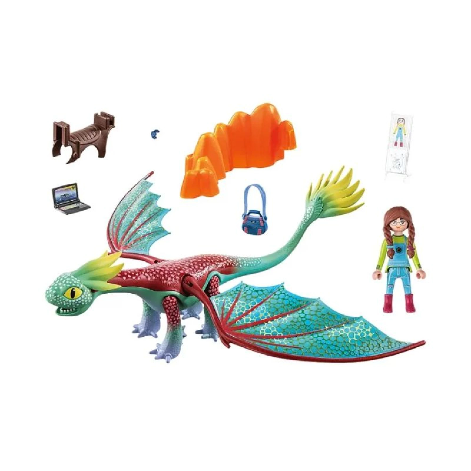 Playmobil Dragons Nine Realms: Feathers &amp; Alex