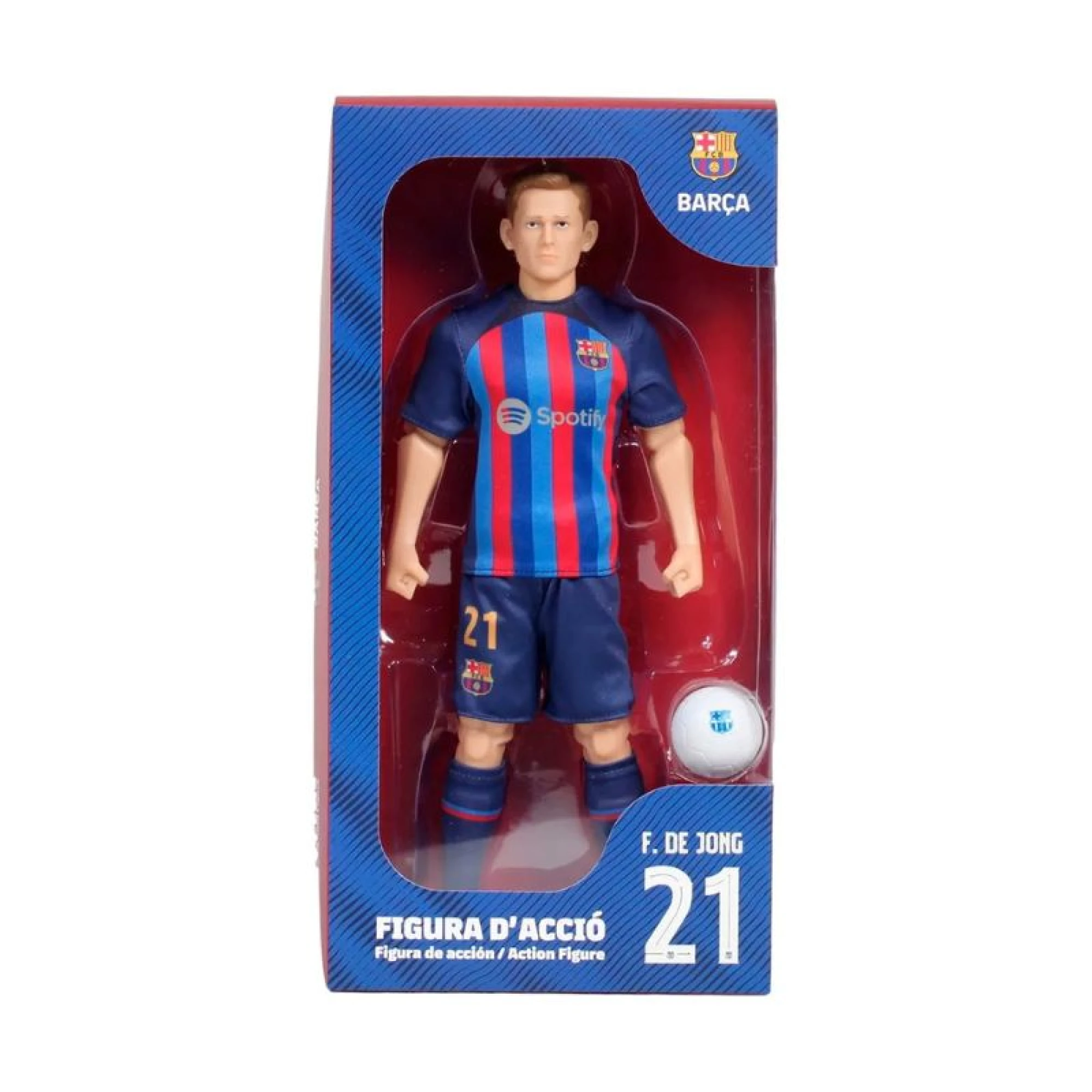 Sockers Barcelona Fc Frenkie De Jong Action Figure