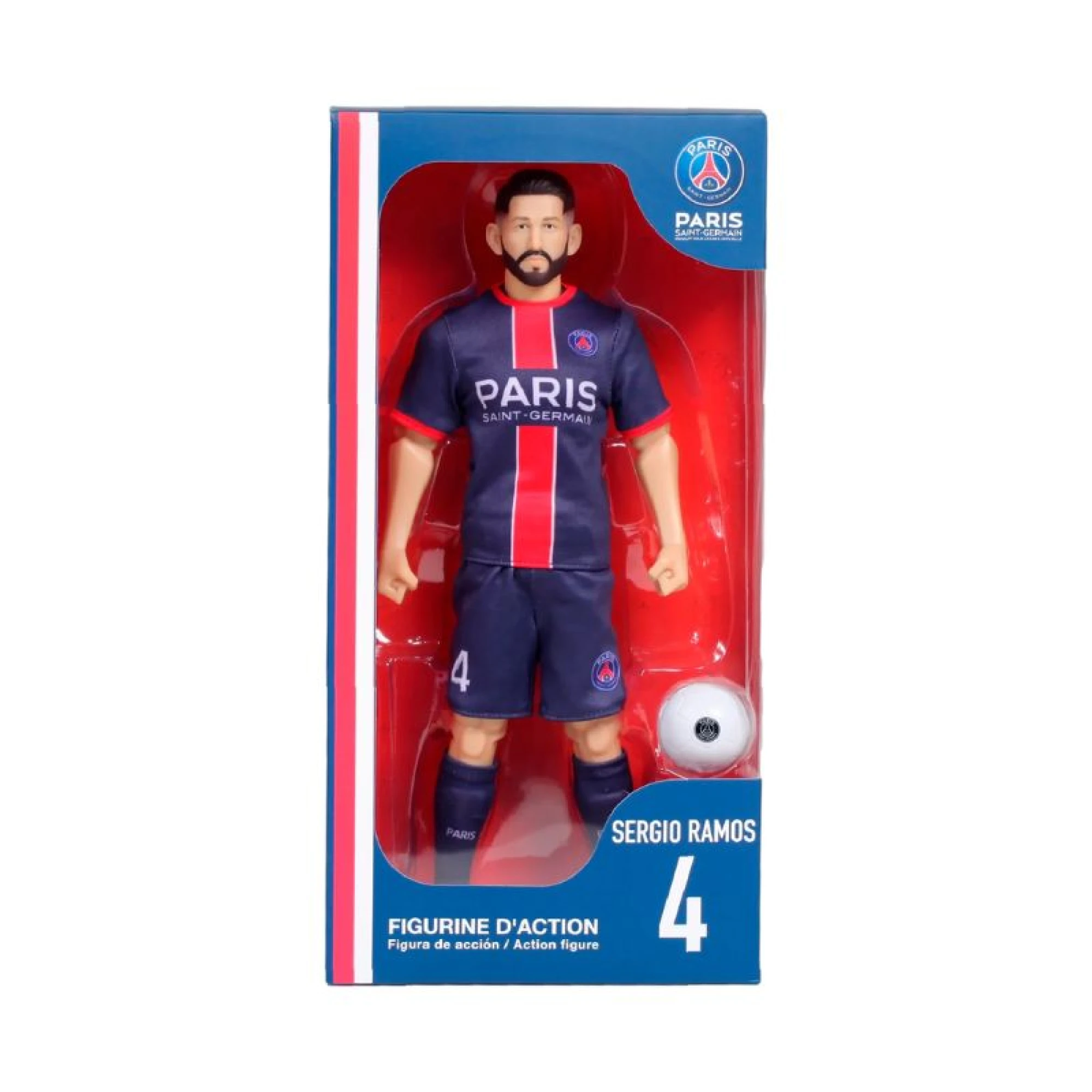 Sockers PSG Sergio Ramos Action Figure