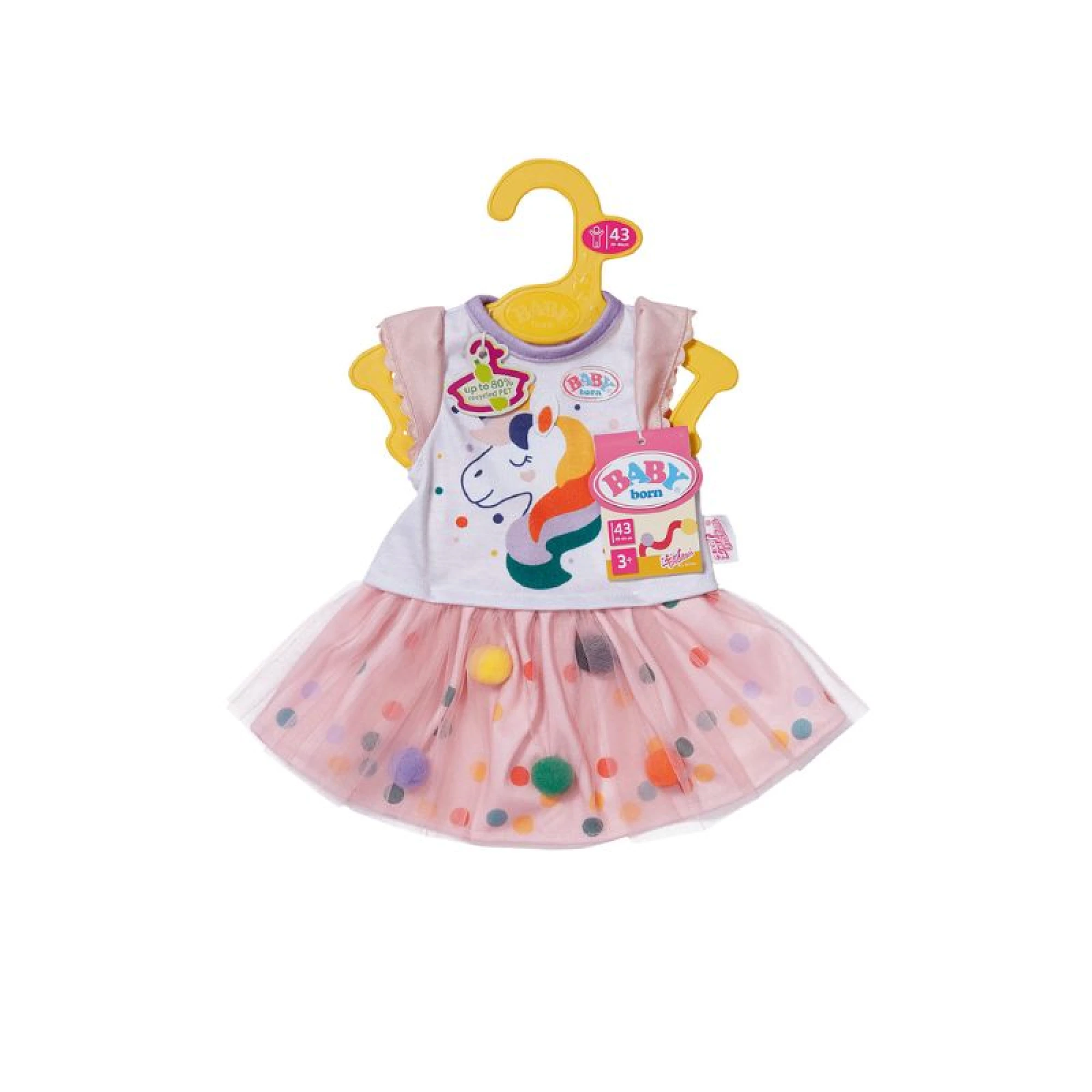 BABY Born Dress Unicorn 43cm