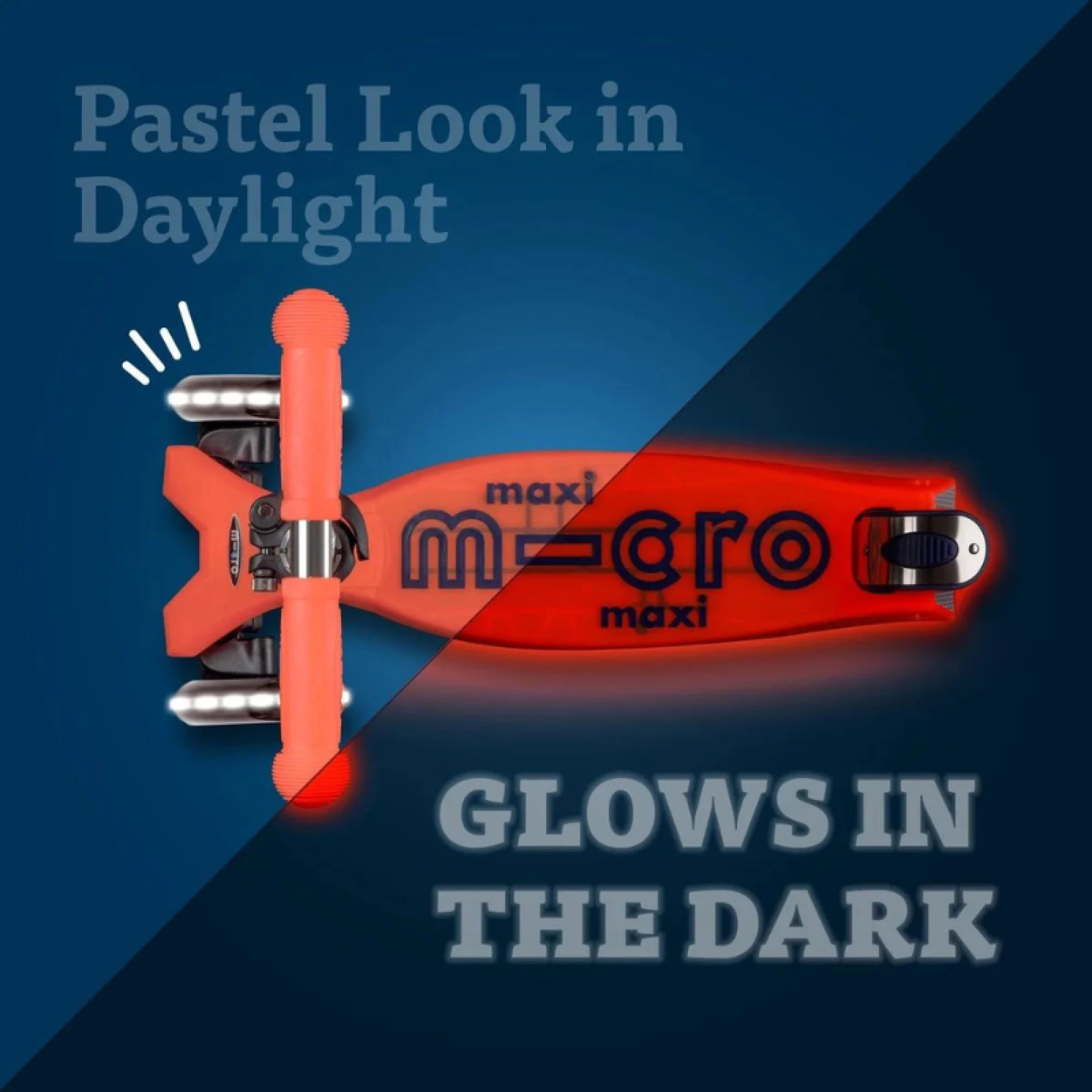 Micro Maxi Deluxe Glow LED Aura Red