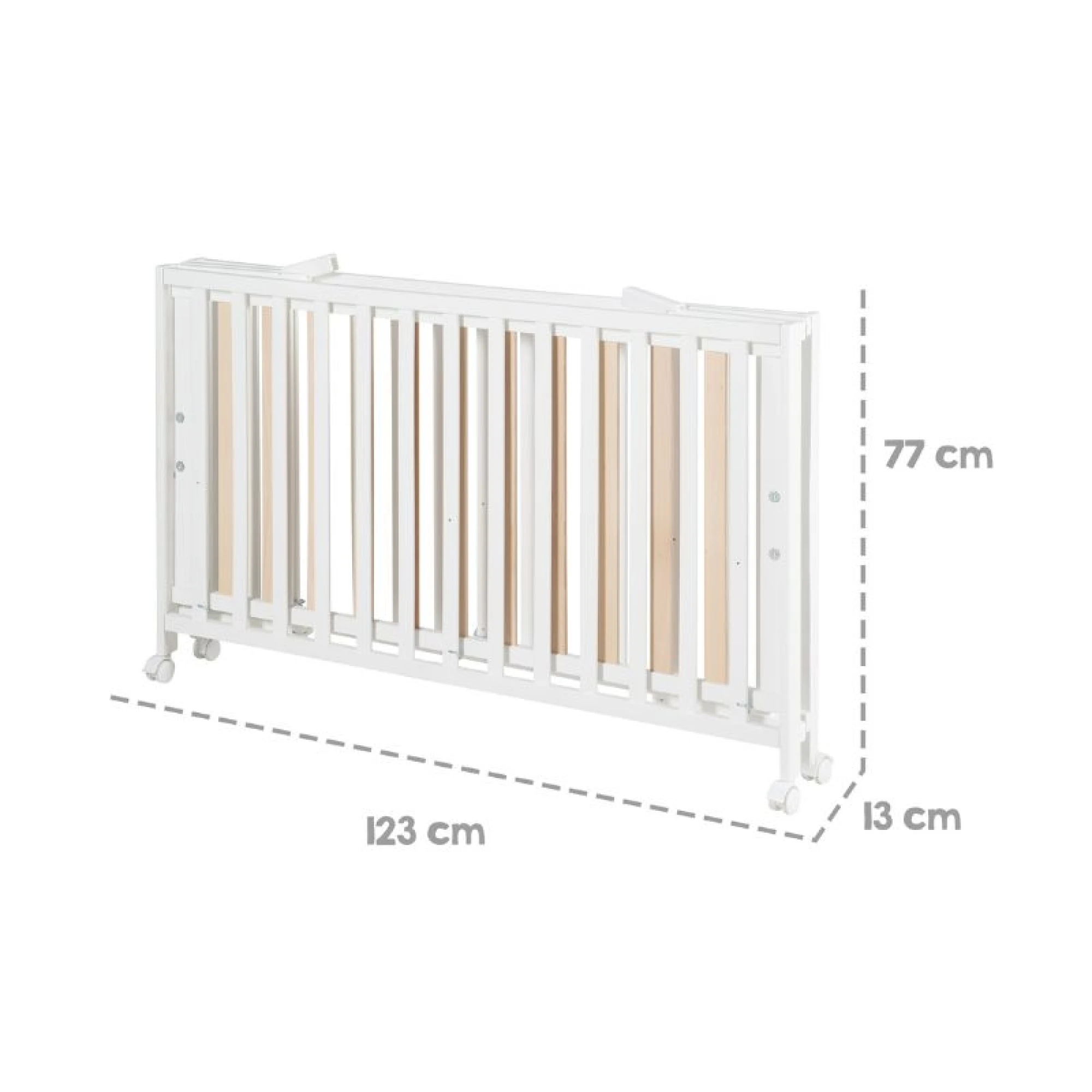 Italbaby ''Foldy'' Foldable Cot White