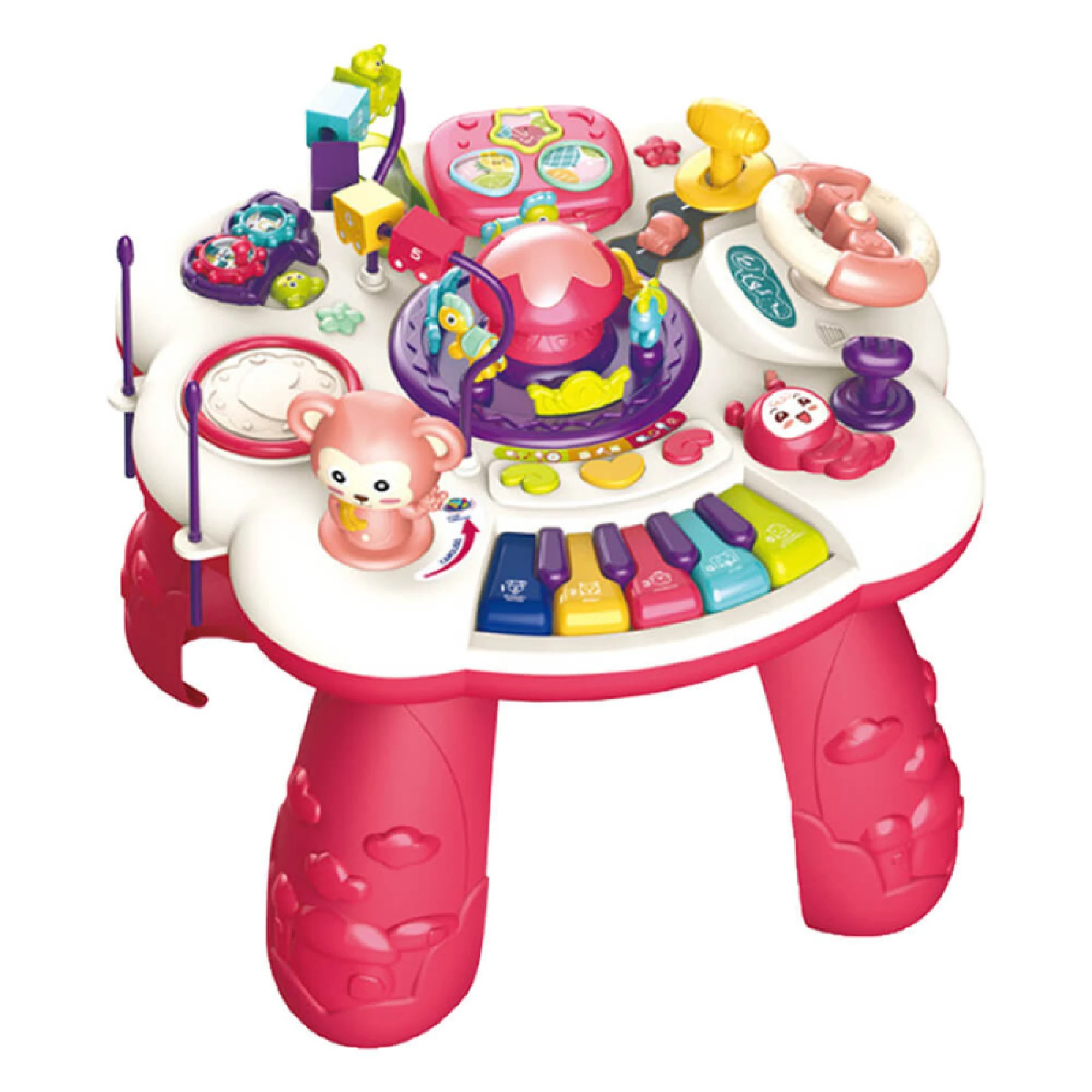 Bebe Star Activity Table Fun Park Red