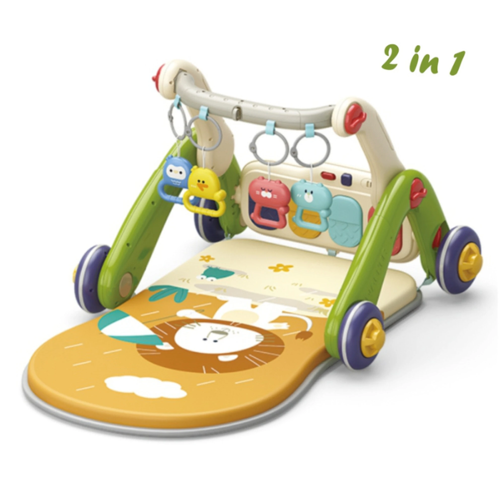 Gym-Activity Walker Piano Rainy Forest 2in1