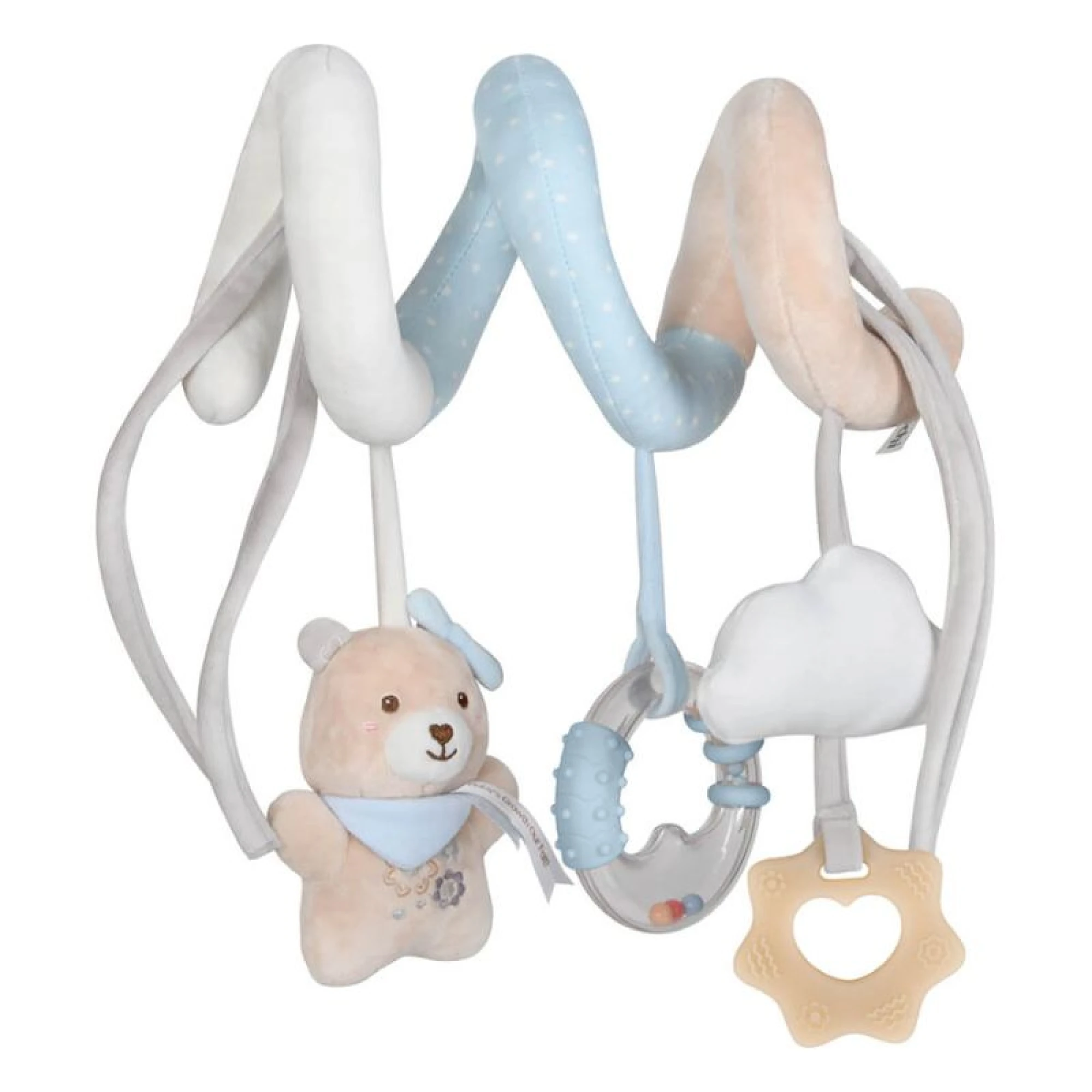 Bebe Star Soft Teddy Flower Spiral Toy