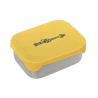 Ecolife Stainless Steel Food Container With Divider 800ml | Giraffe