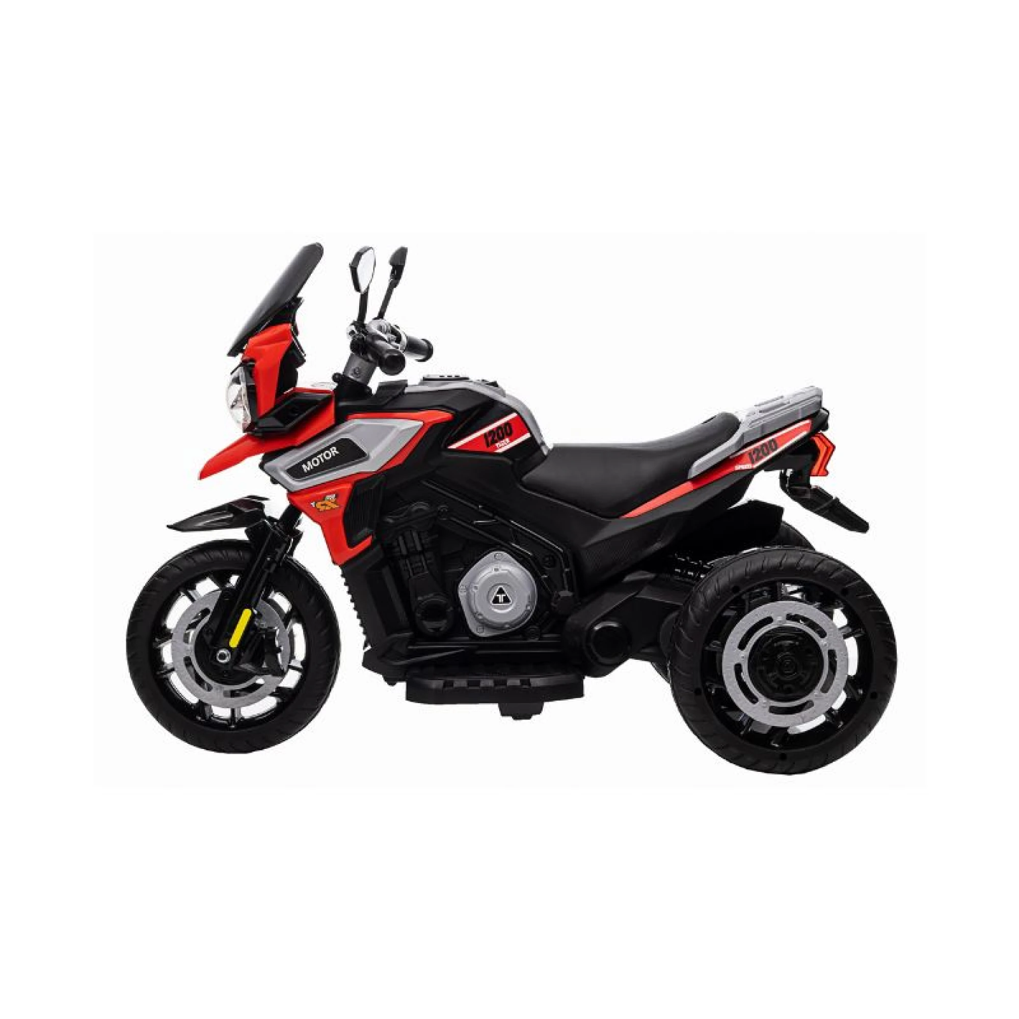 Red Electric Bike For Kids - 6Volts