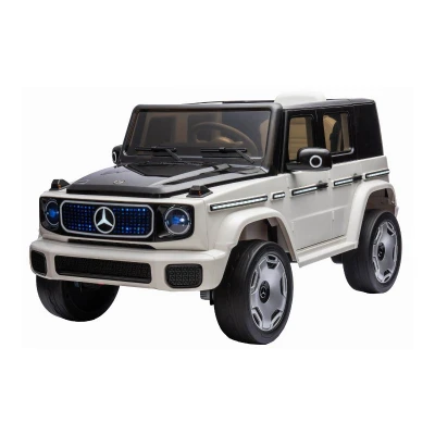Mercedes-Benz Concept EQG 12V Electric Car for Kids - White