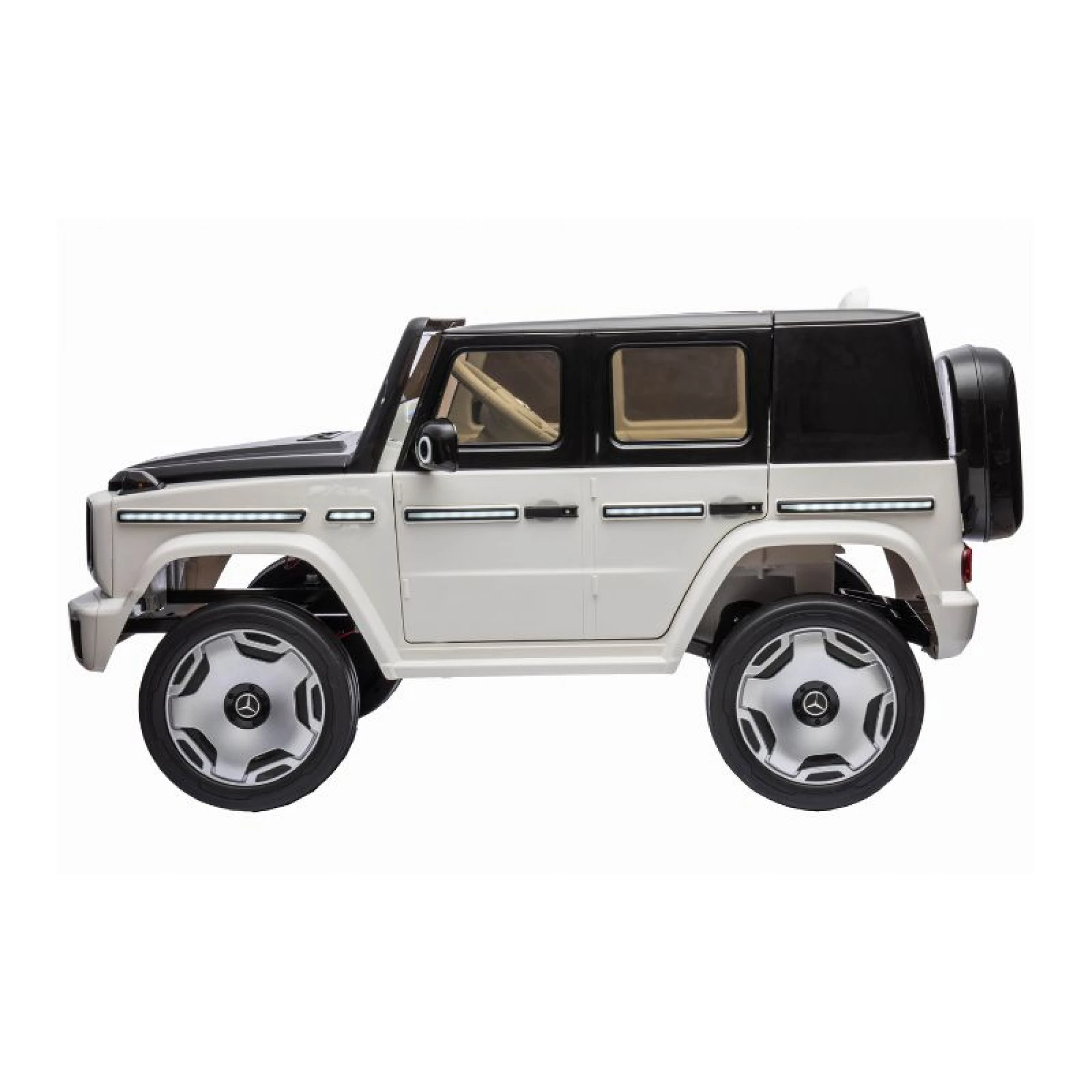 Mercedes-Benz Concept EQG 12V Electric Car for Kids - White