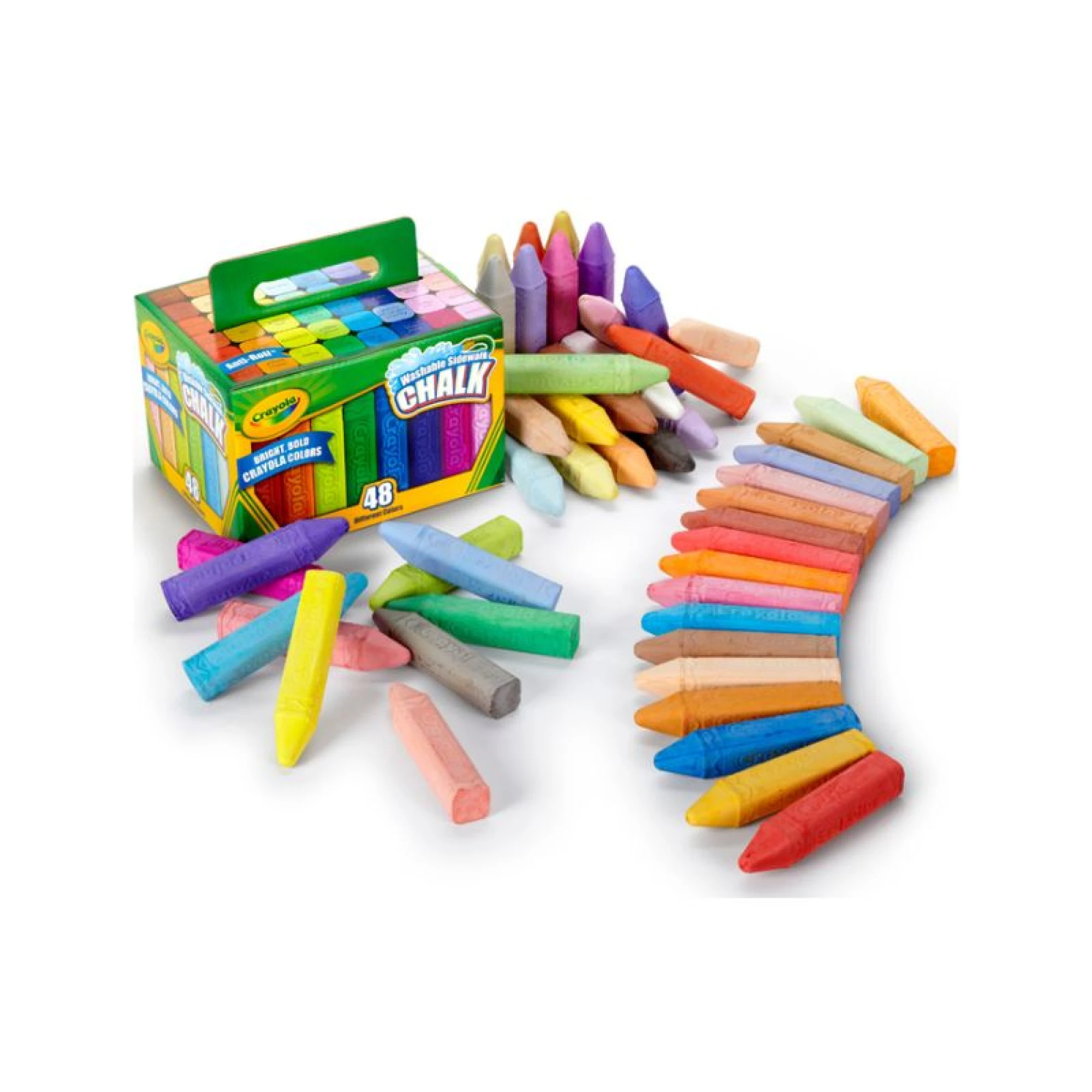 Crayola Sidewalk Chalk, 48 Count