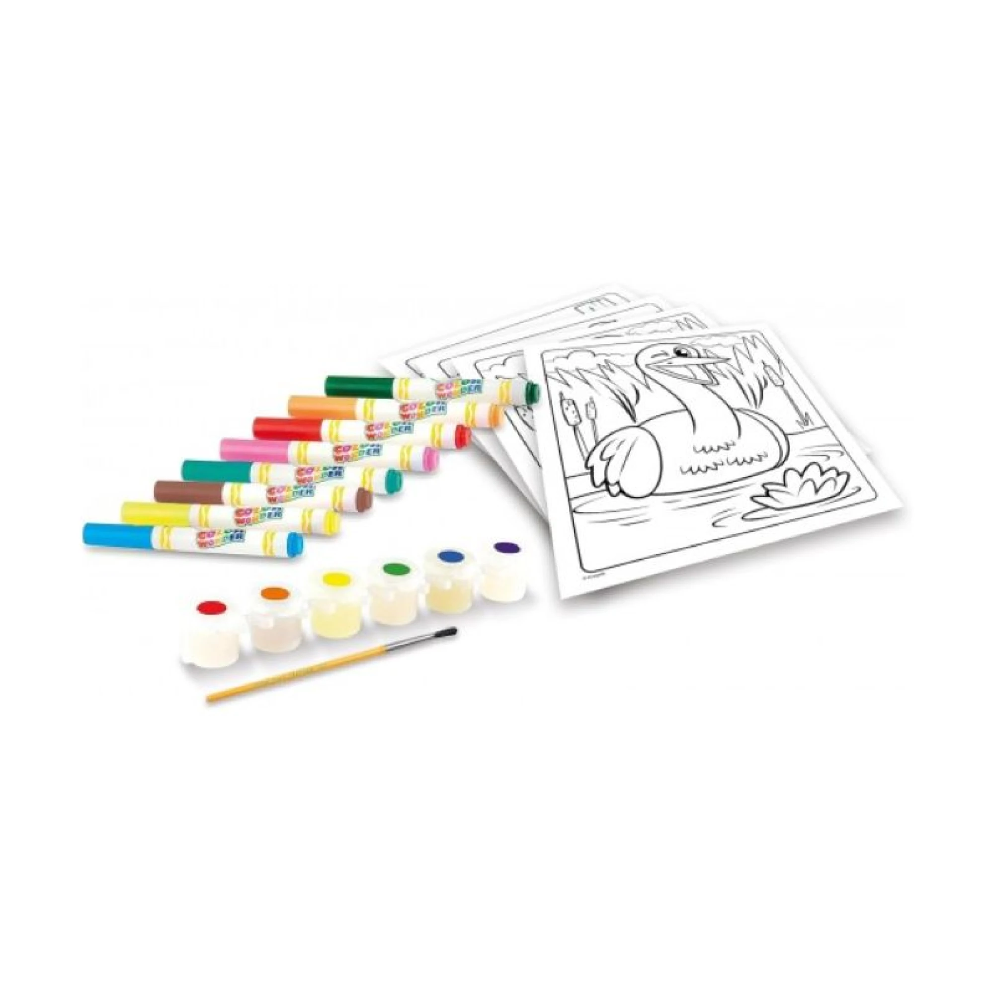 Crayola Color Wonder Gift Set, Animal Friends