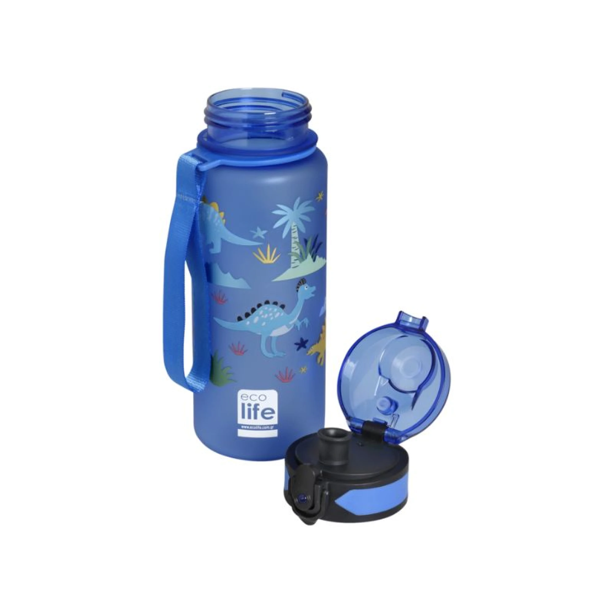 Ecolife Tritan Bottle Dinosaurs 500ml