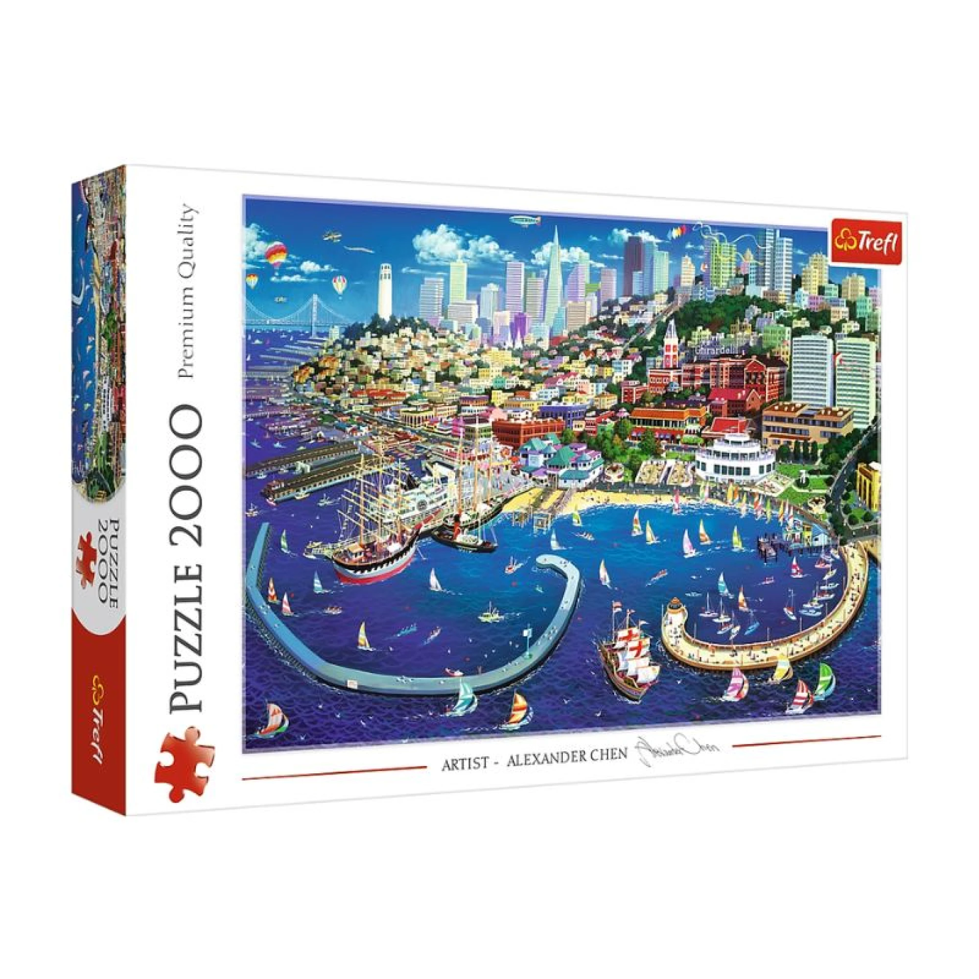 Trefl Puzzle San Francisco Bay 2000pcs