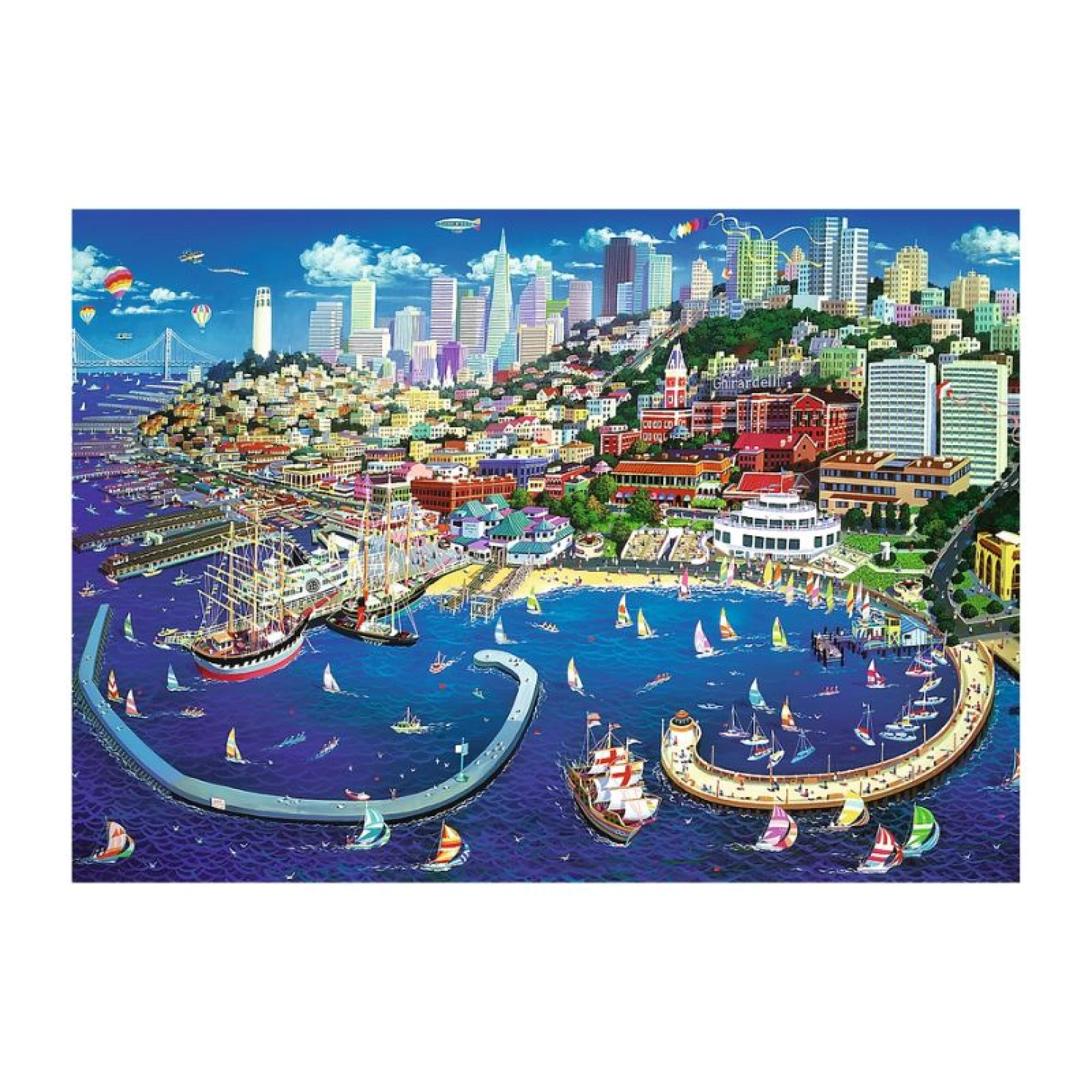 Trefl Puzzle San Francisco Bay 2000pcs