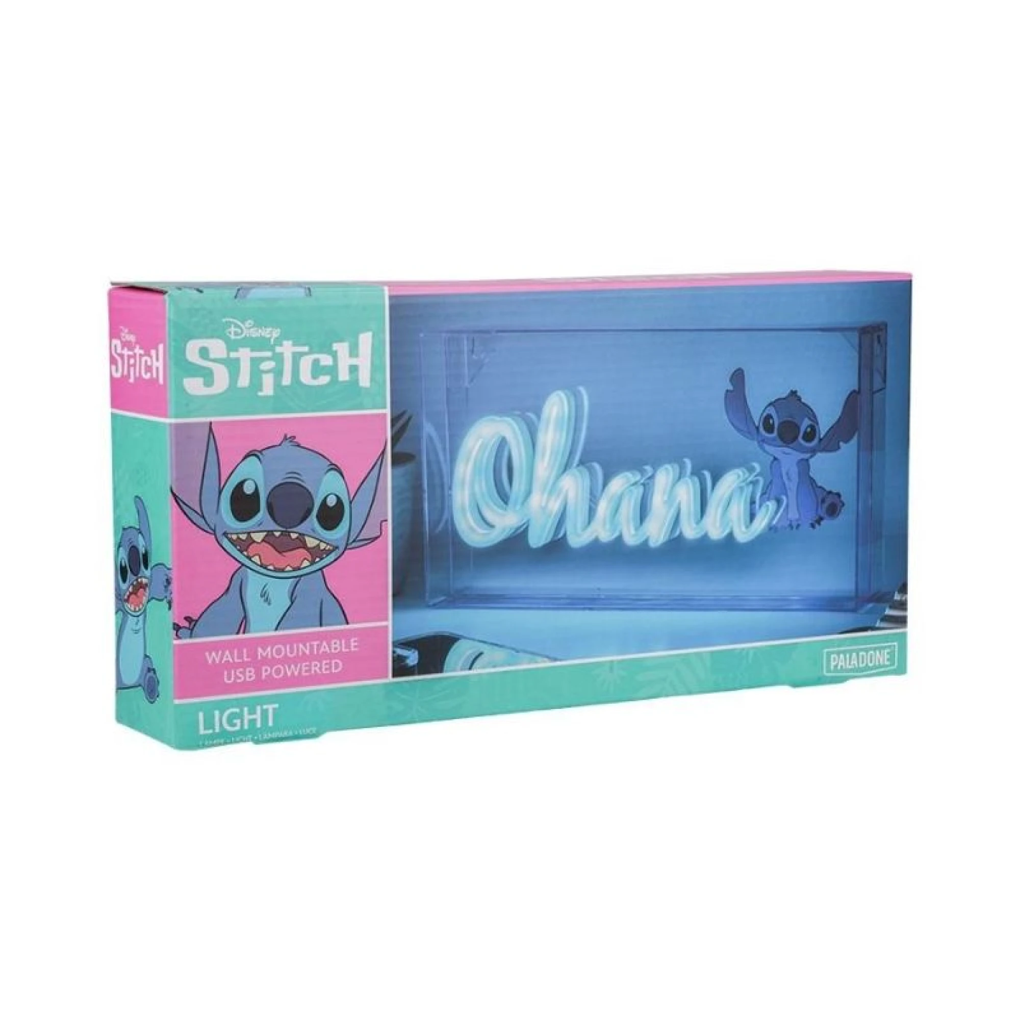 Disney Stitch Ohana Led Neon lamp