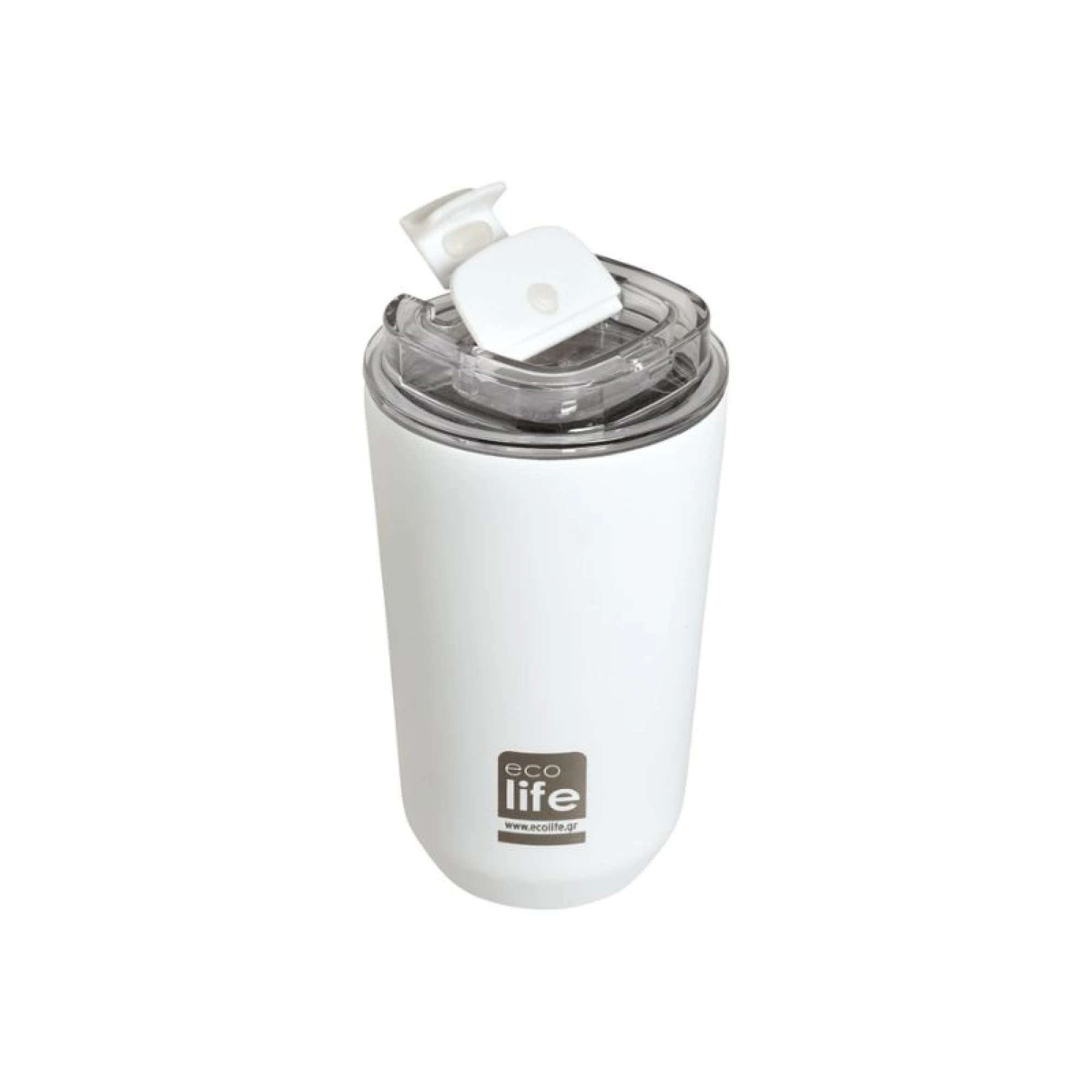 Ecolife Pure White Coffee Thermos 360ml