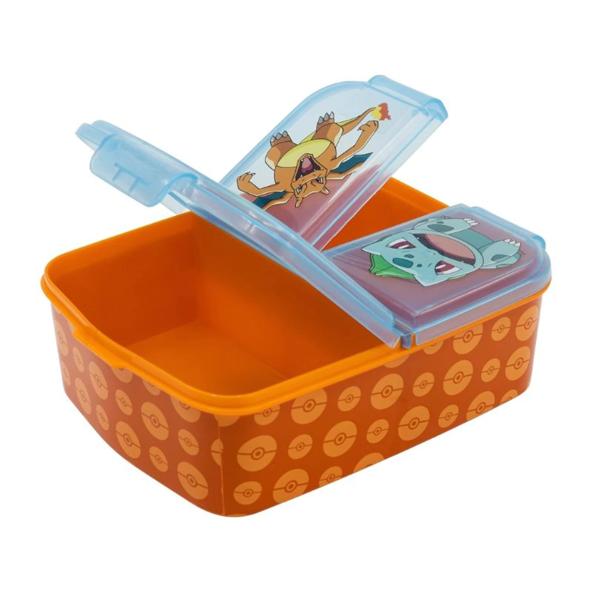 Pokemon Lunch Box with 3 Compartments for Kids