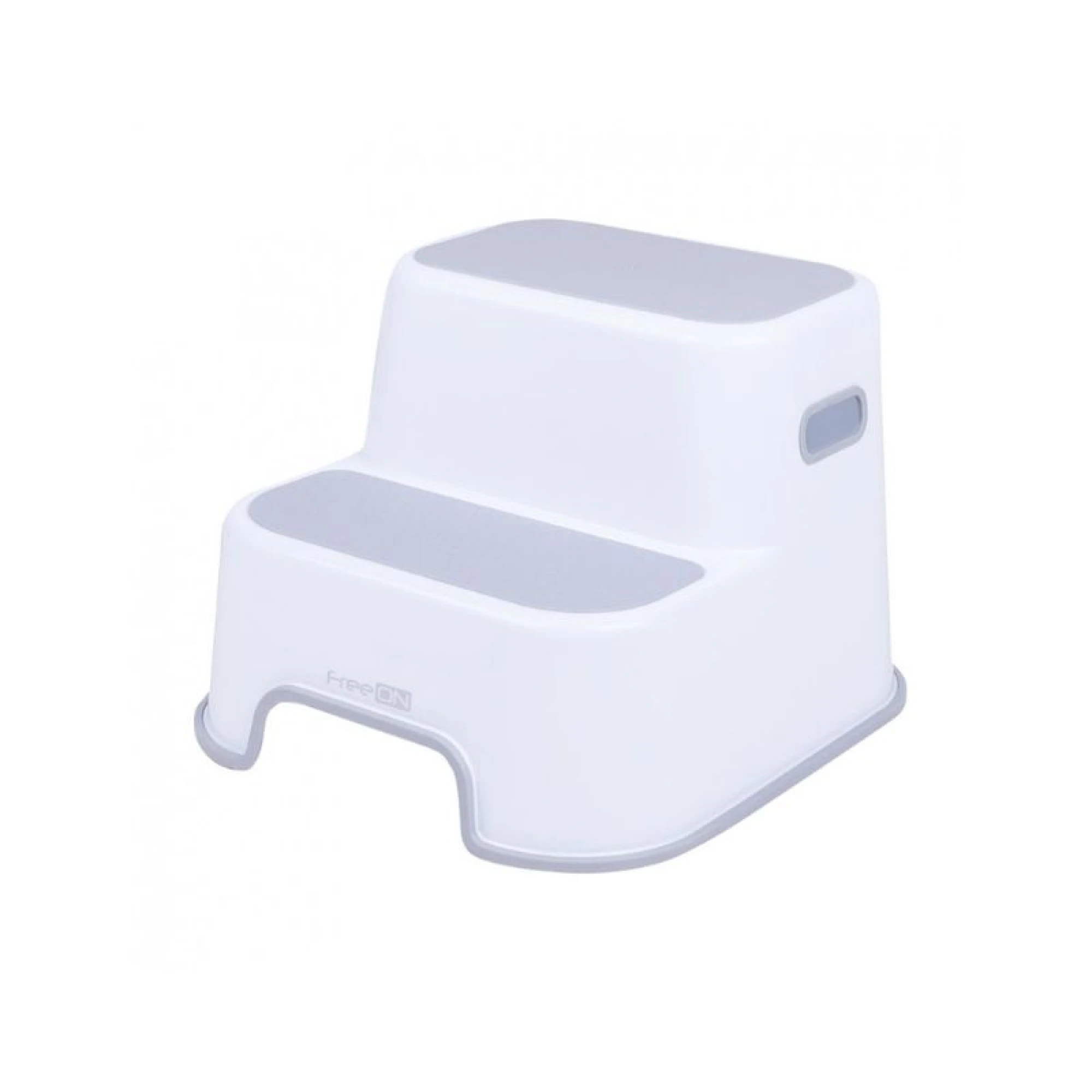 FreeOn Double step stool, grey