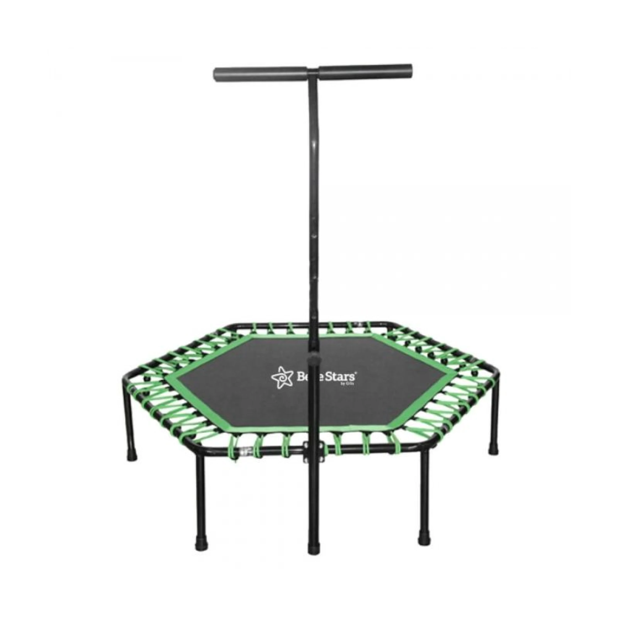 Bebe Stars Trampoline with handlebar 112cm Green