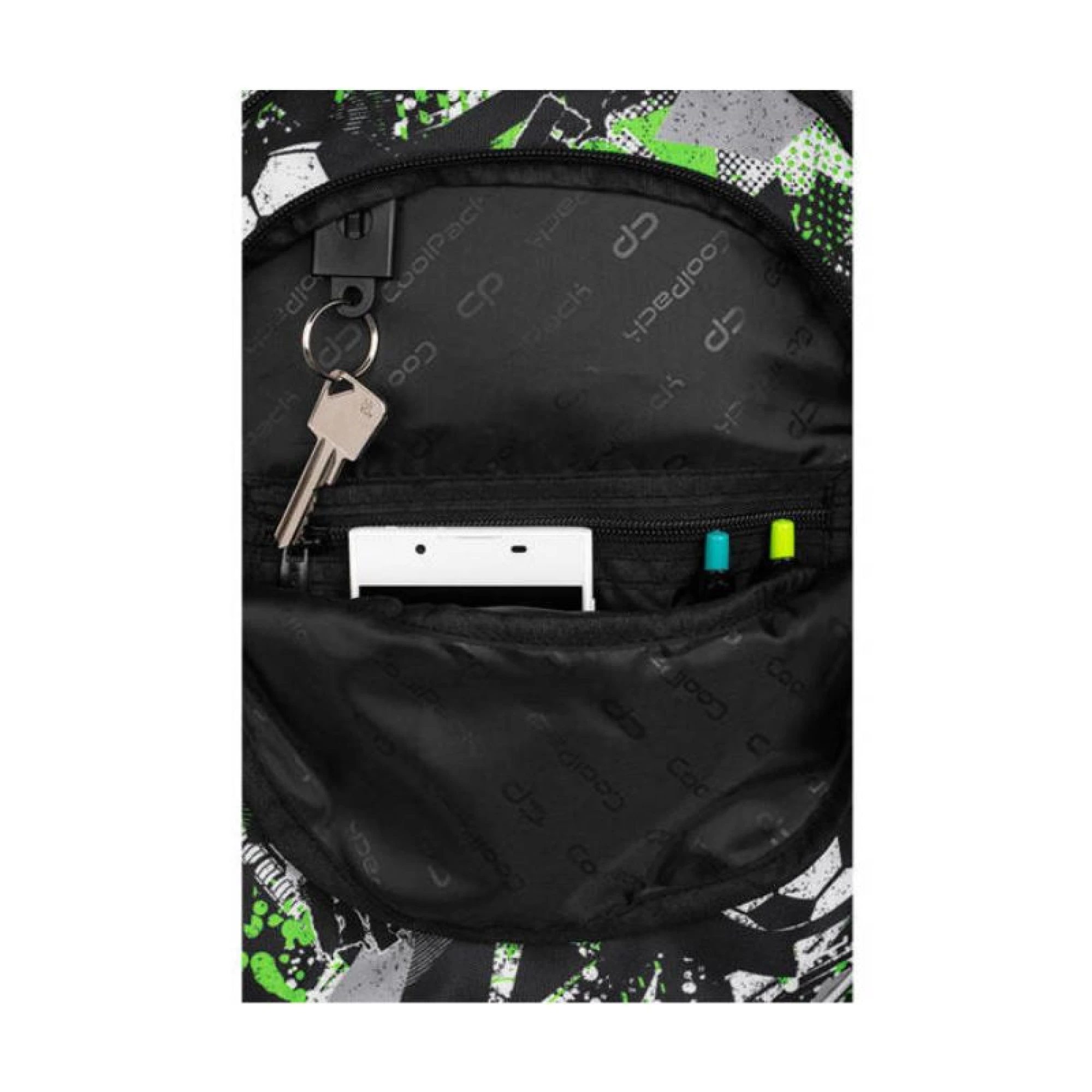 CoolPack Starr Let's Gol School Backpack on Wheels
