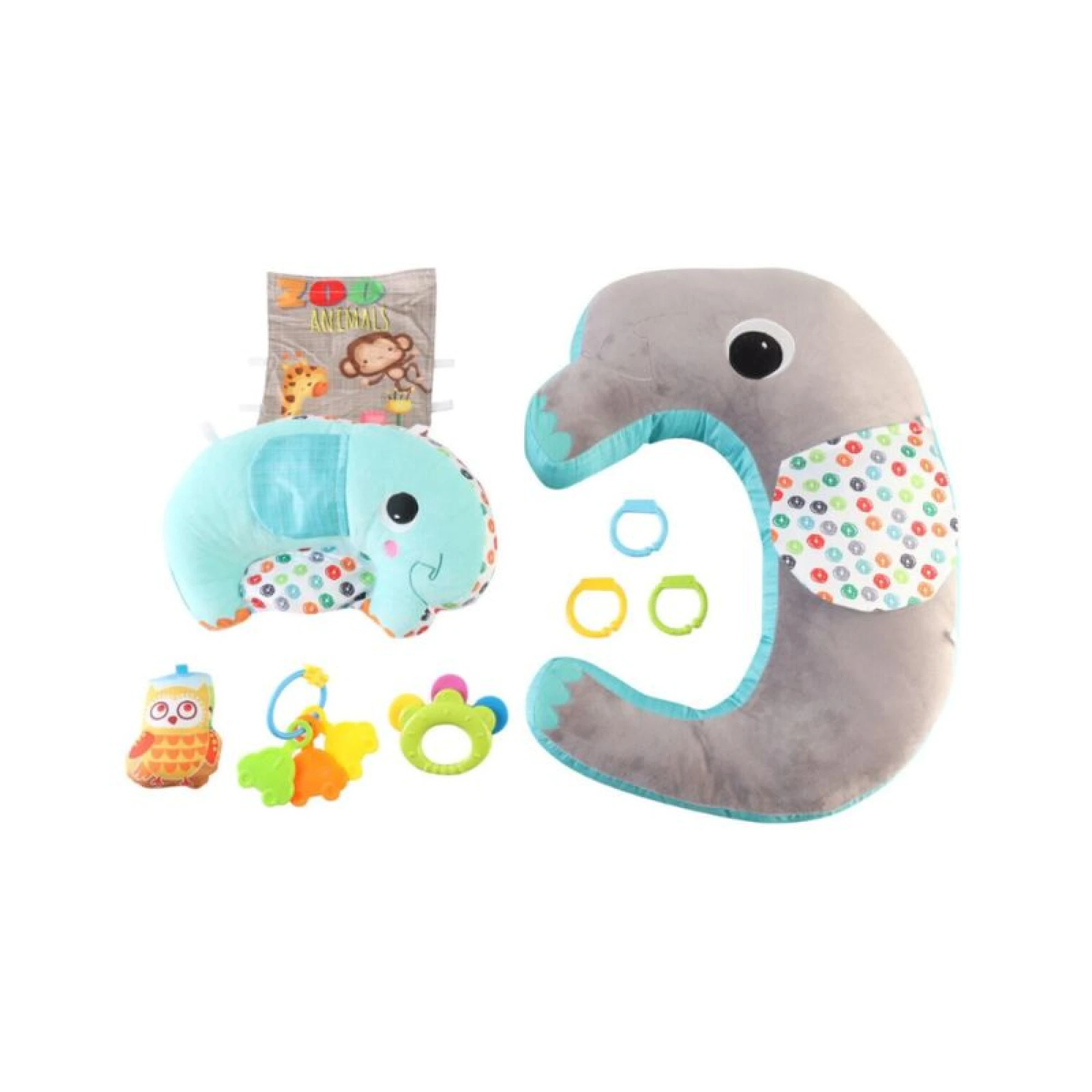 Baby multi-purpose elephant pillow 5 in 1
