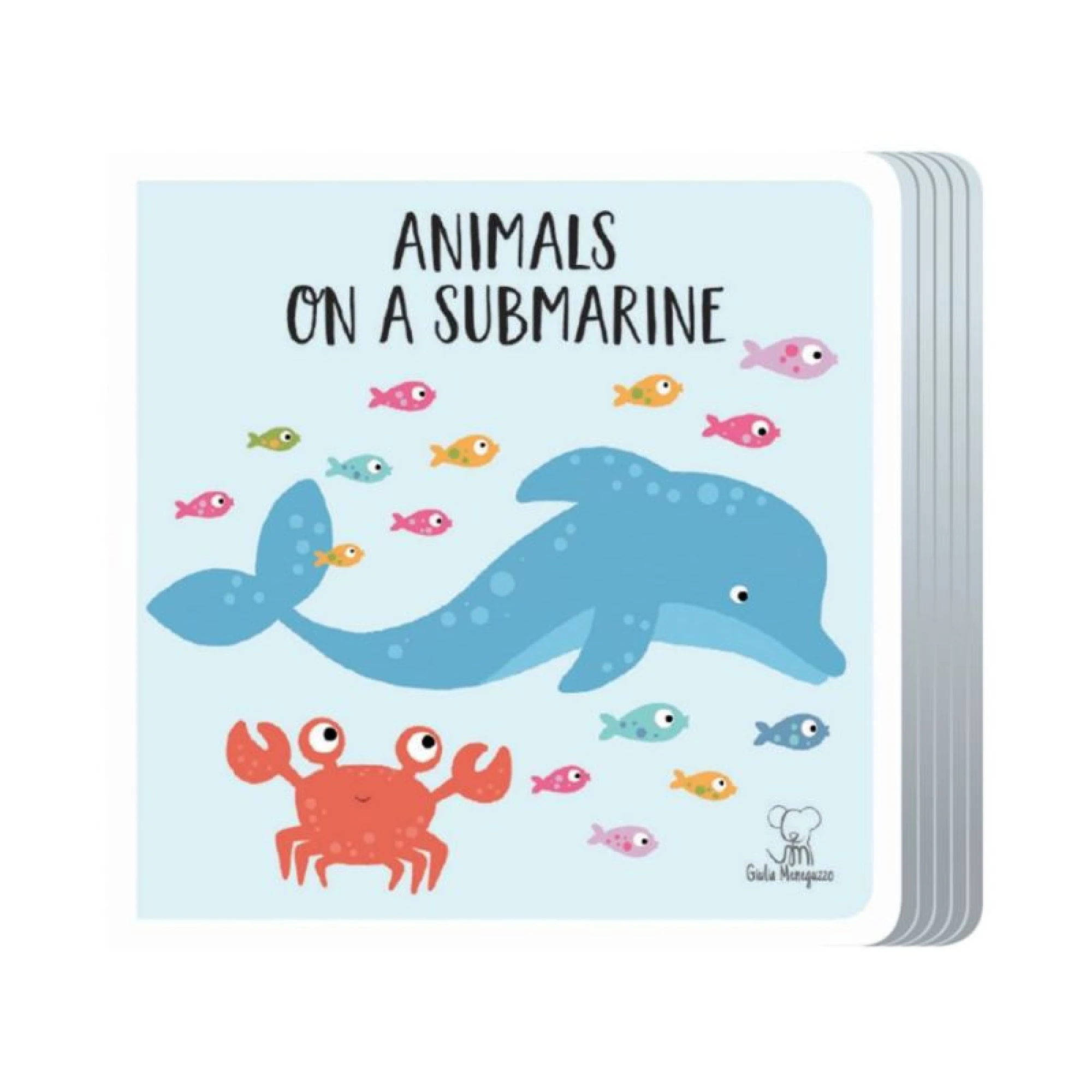 Travel Puzzle. Animals on a Submarine