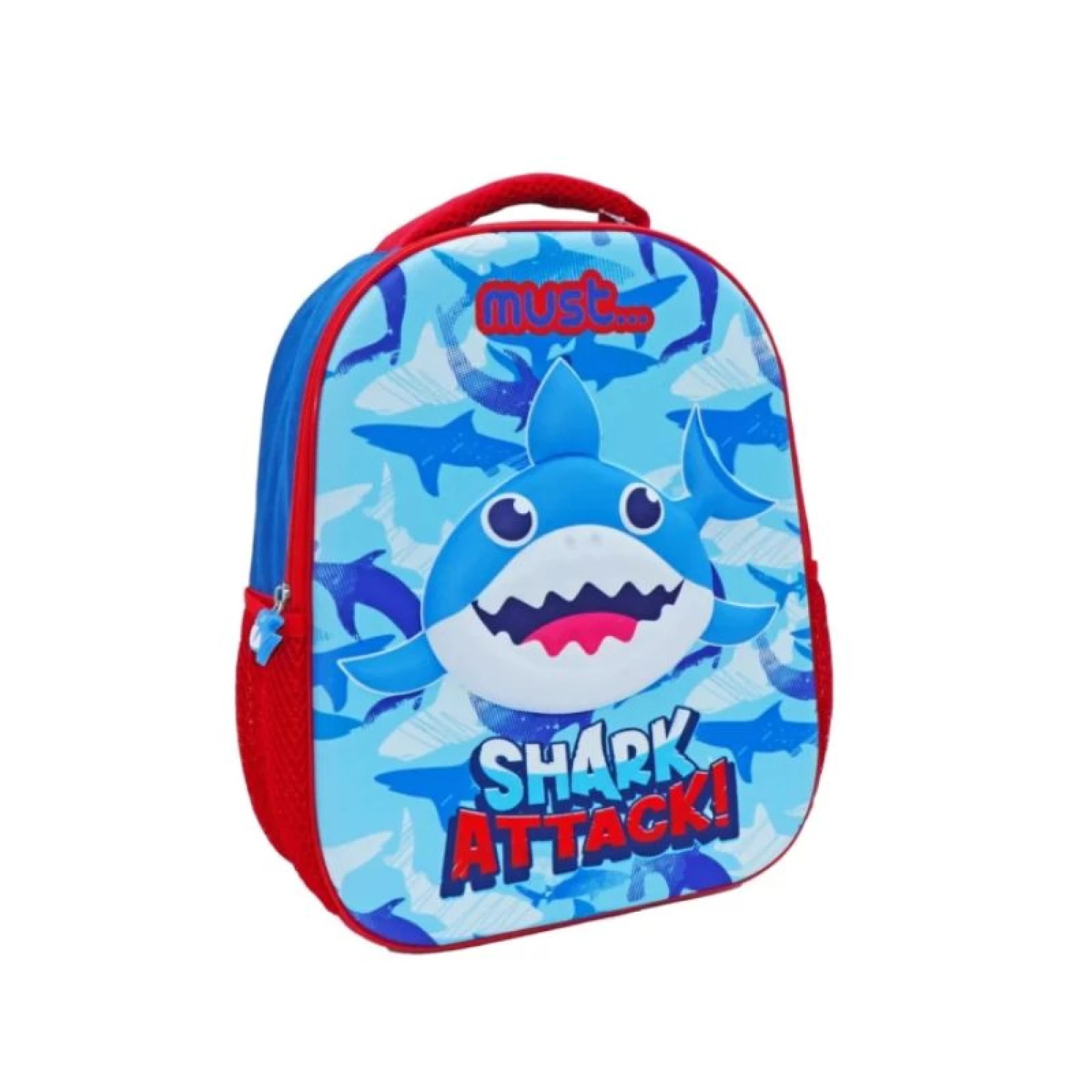 Kindergarten Backpack Must 3D Eva Shark Attack