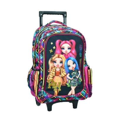 GIM Trolley Backpack Rainbow High Glitter