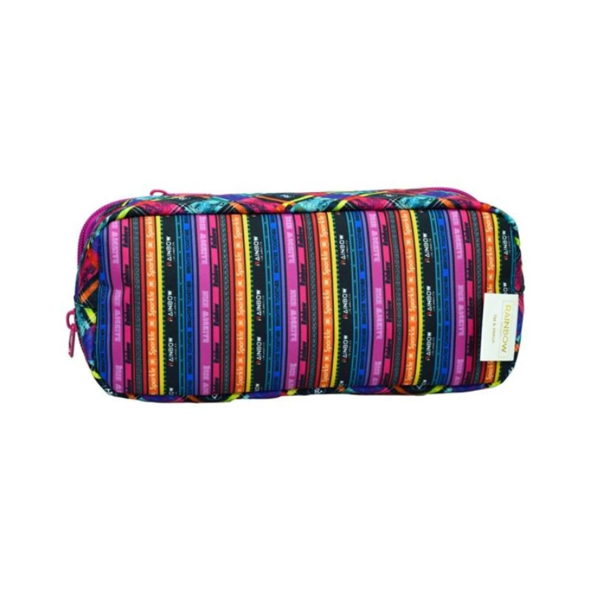 Gim Pencil Case Oval Rainbow High