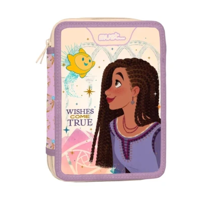 Pencil Case Double Decker Filled Disney Wish Wishes Come True Must