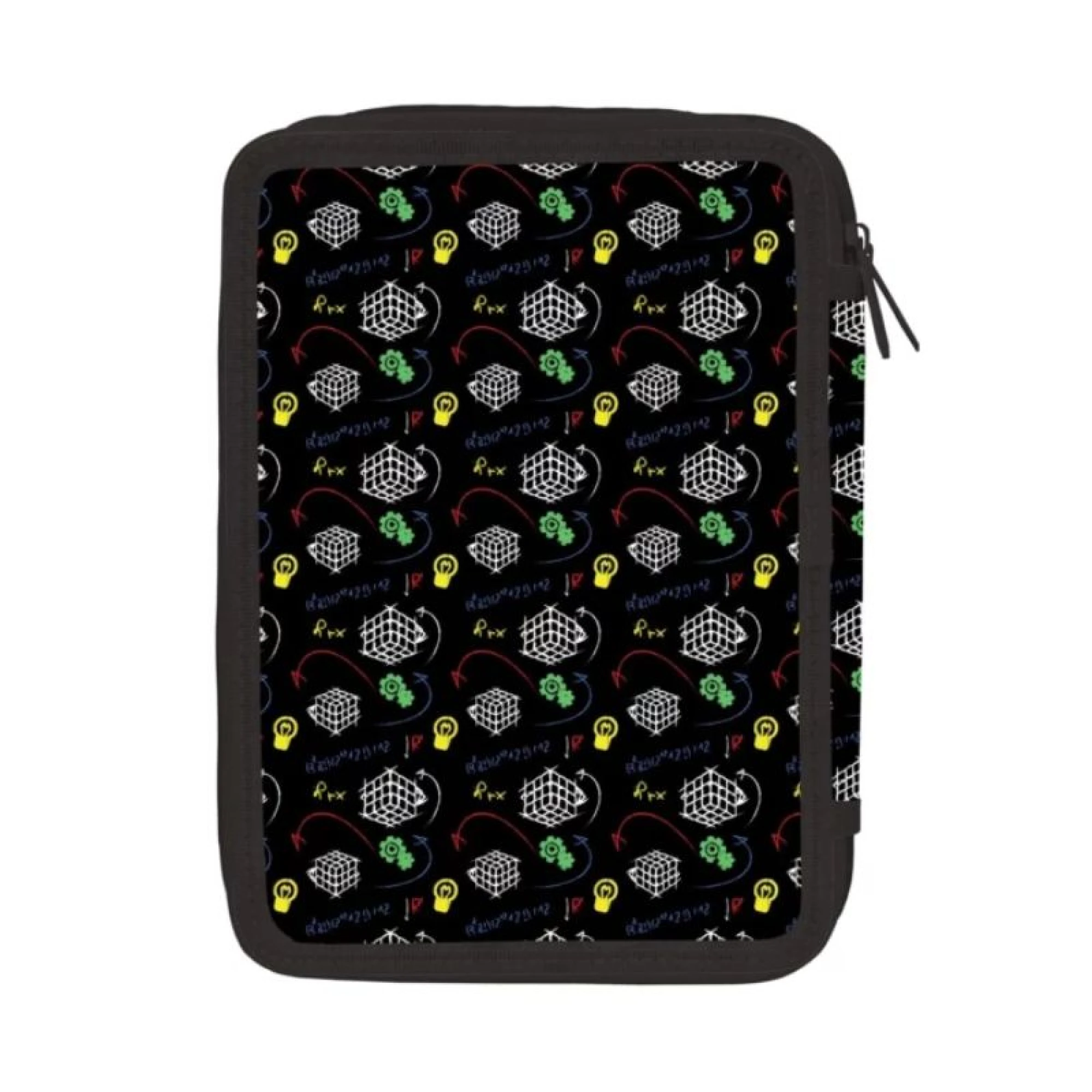 Pencil Case Double Decker Filled Must Outside The Box
