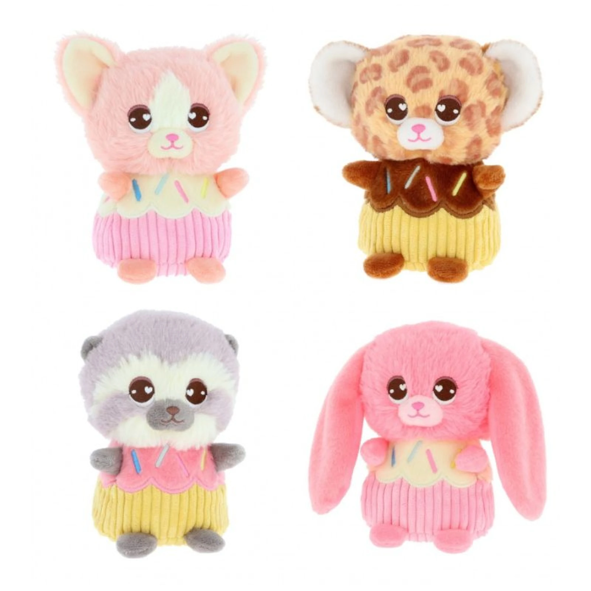 Keel Toys 12cm Scented Bakery Cupcakes Beanie Plush Chocolate