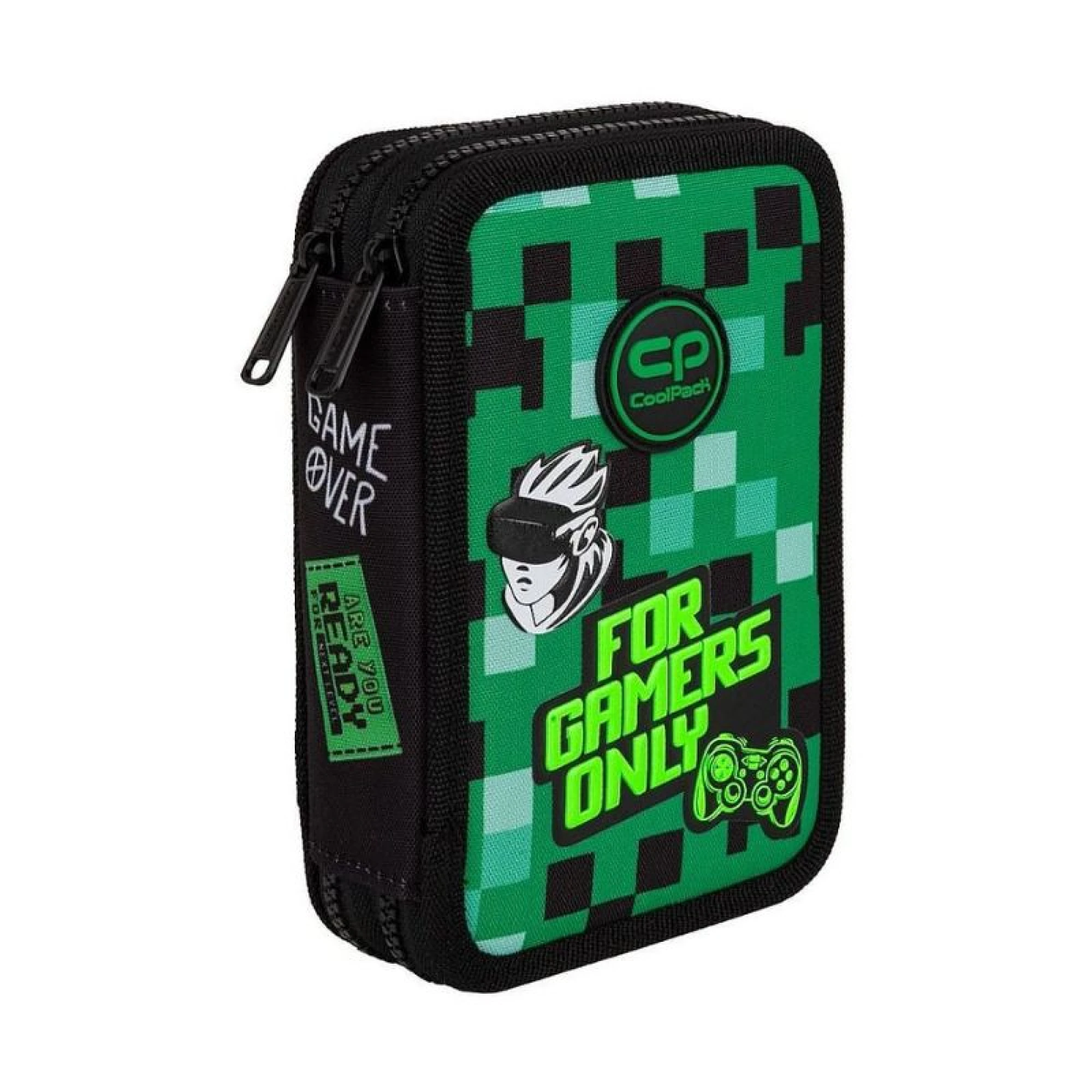 CoolPack Jumper 2 Game Zone Triple Pencil Case with Equipment