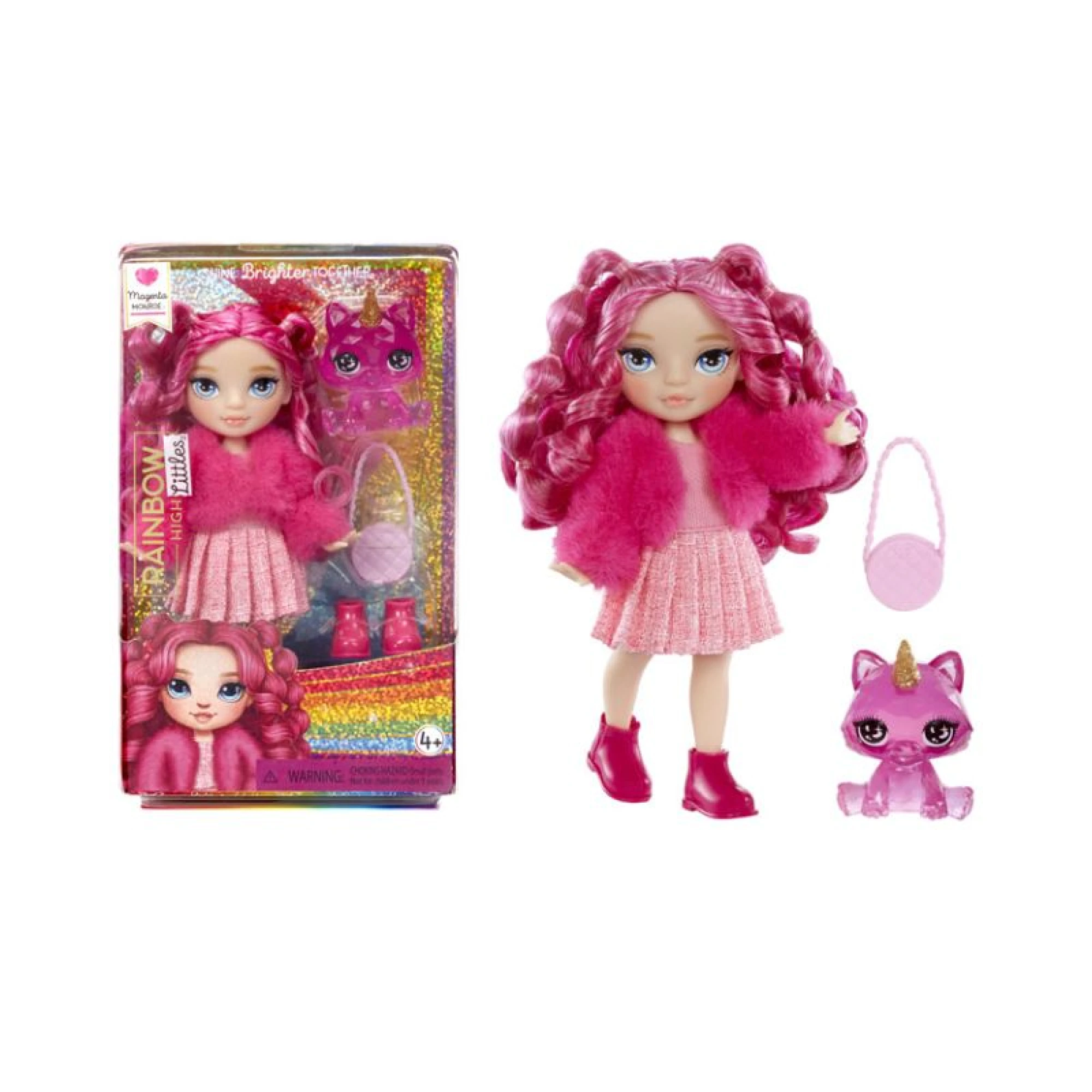 Rainbow High Littles Dolls Magenta Pink