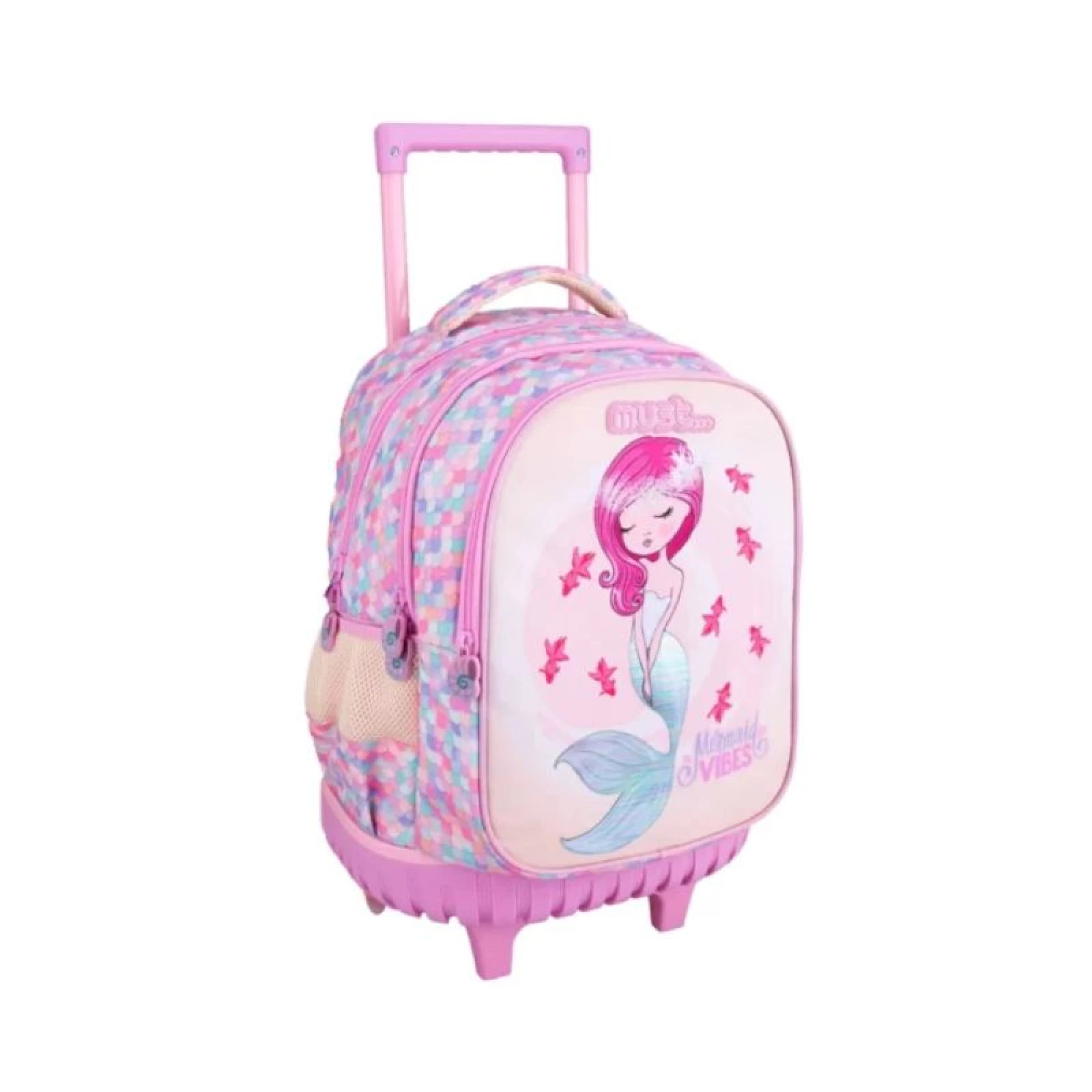 School Trolley Backpack Must Mermaid Vibes 3 cases